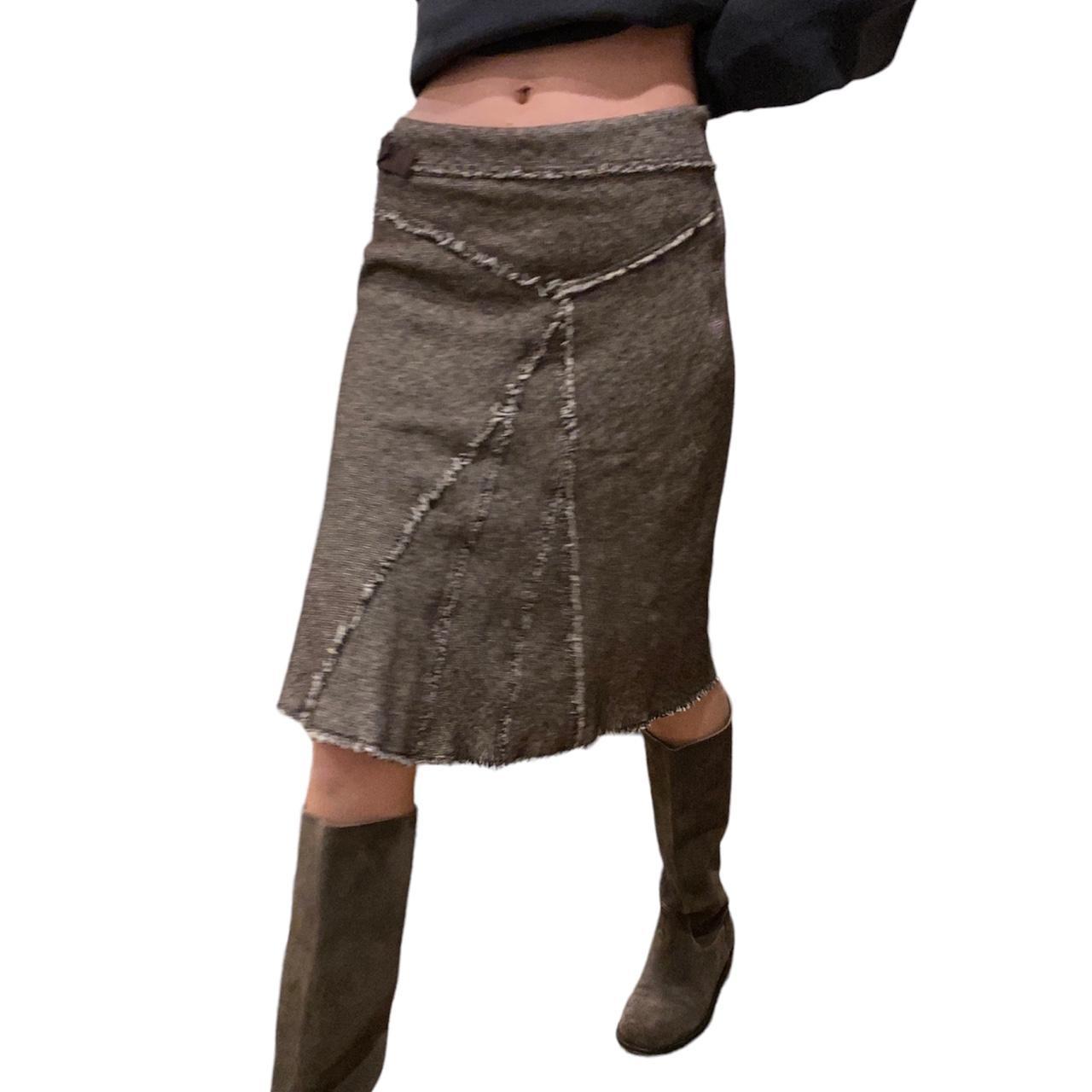 Bebe Women's Brown Skirt (2)