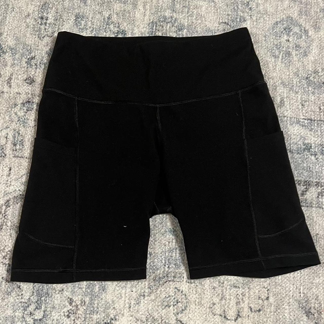 Biker shorts with pockets Black and never worn... - Depop