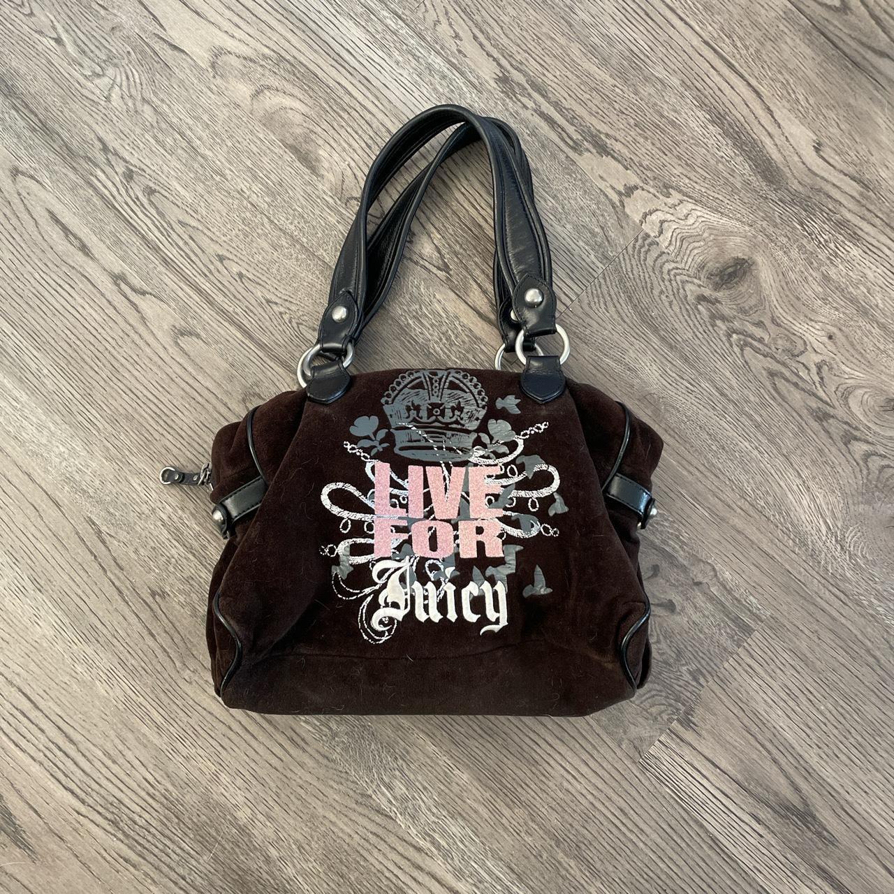 Velvet juicy couture discount bag