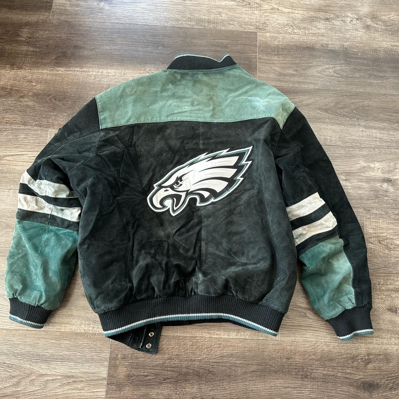 Mitchell & Ness Philadelphia Eagles Black Satin - Depop