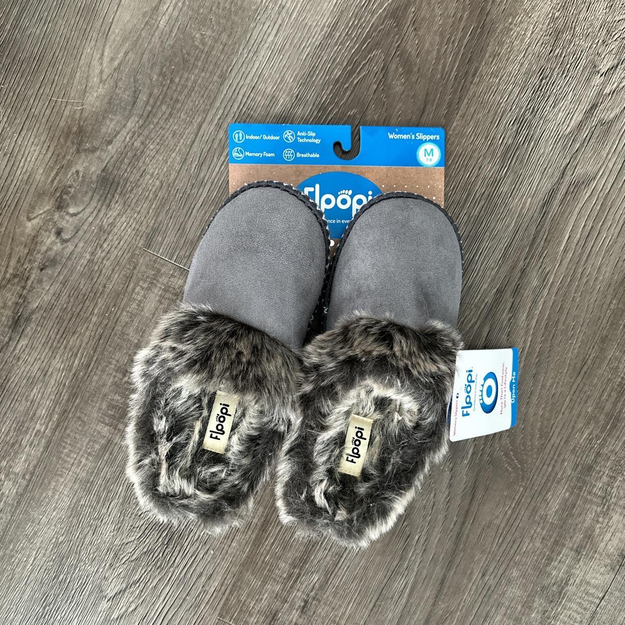 Floopi faux fur online slippers