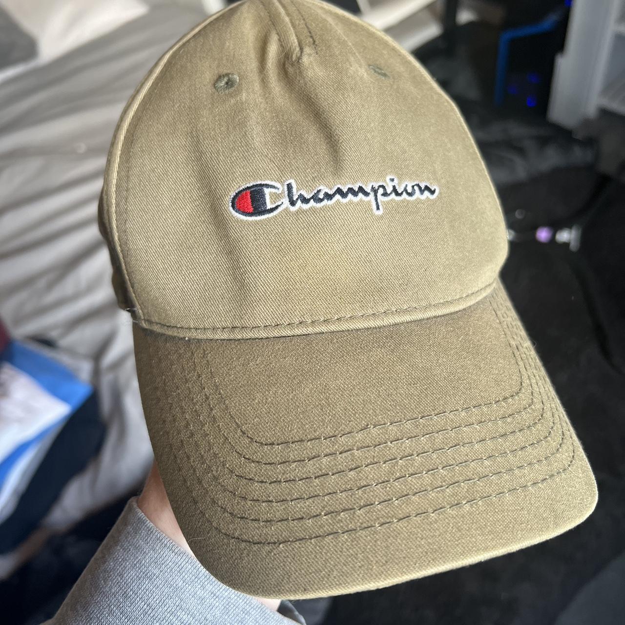 Khaki cheap champion hat