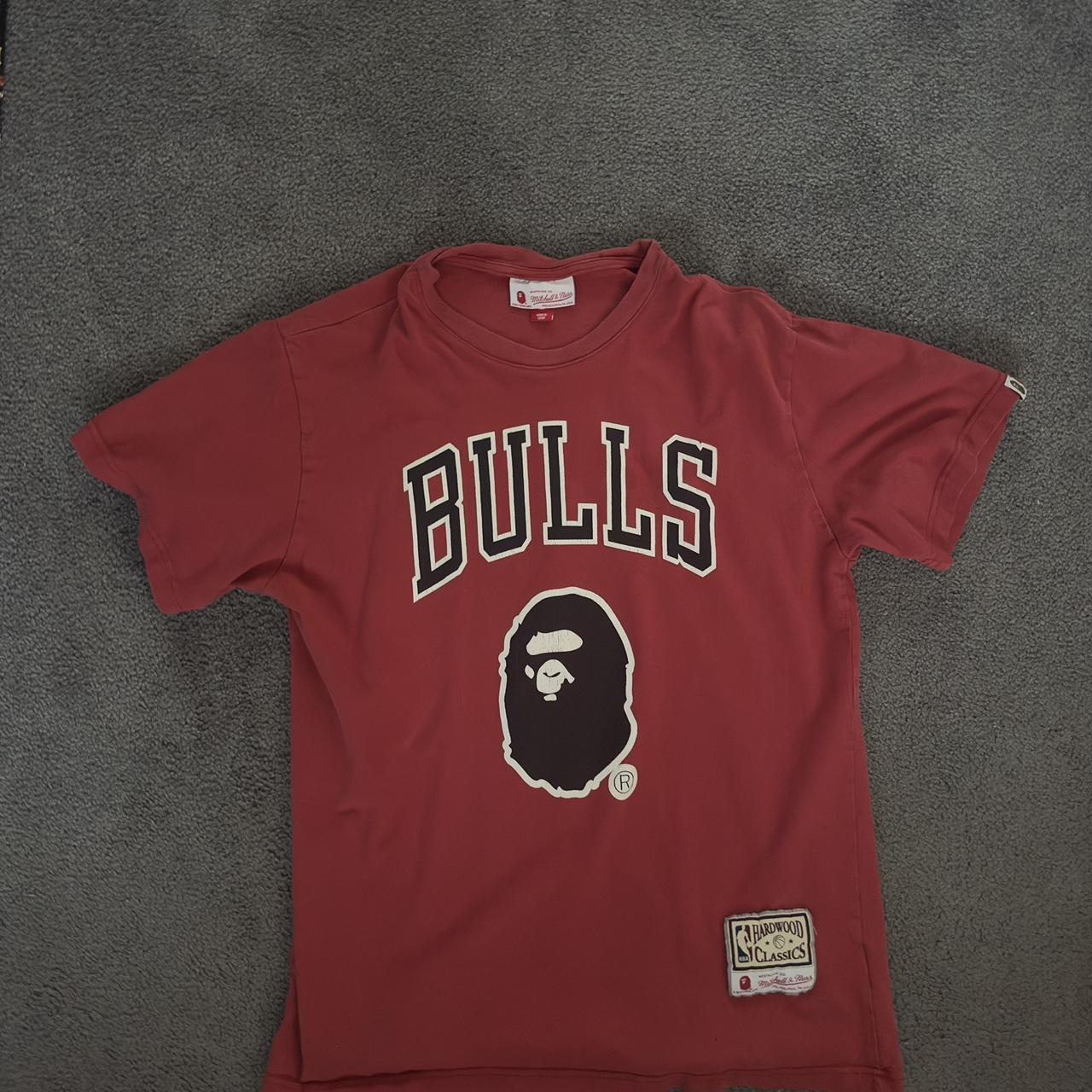 Japanese Streetwear Bape Bulls Shirt A Bathing Ape X Bulls X