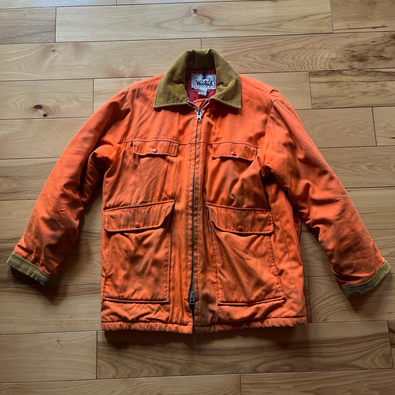 Woolrich blaze best sale orange hunting jacket