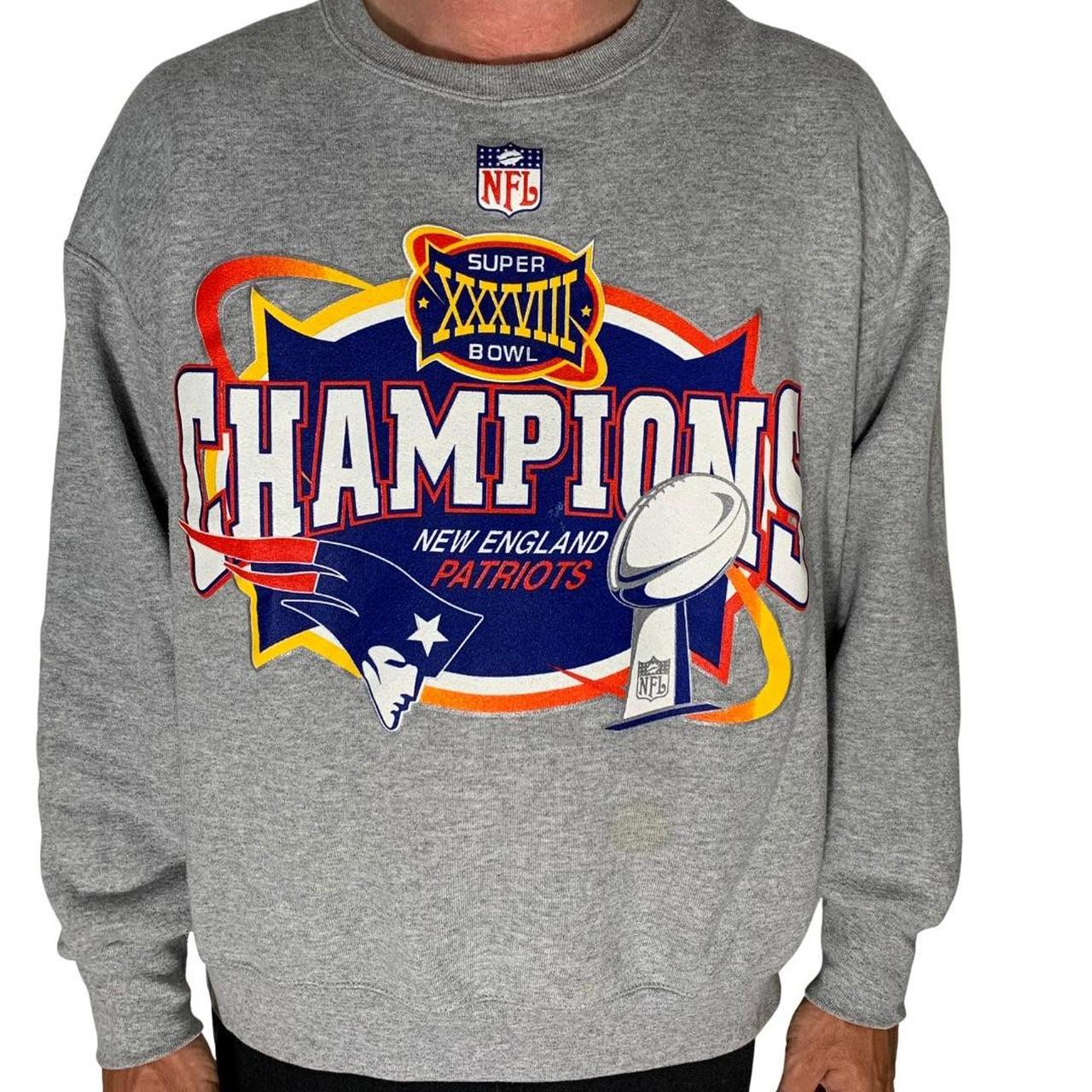 Patriots hotsell championship sweatshirt