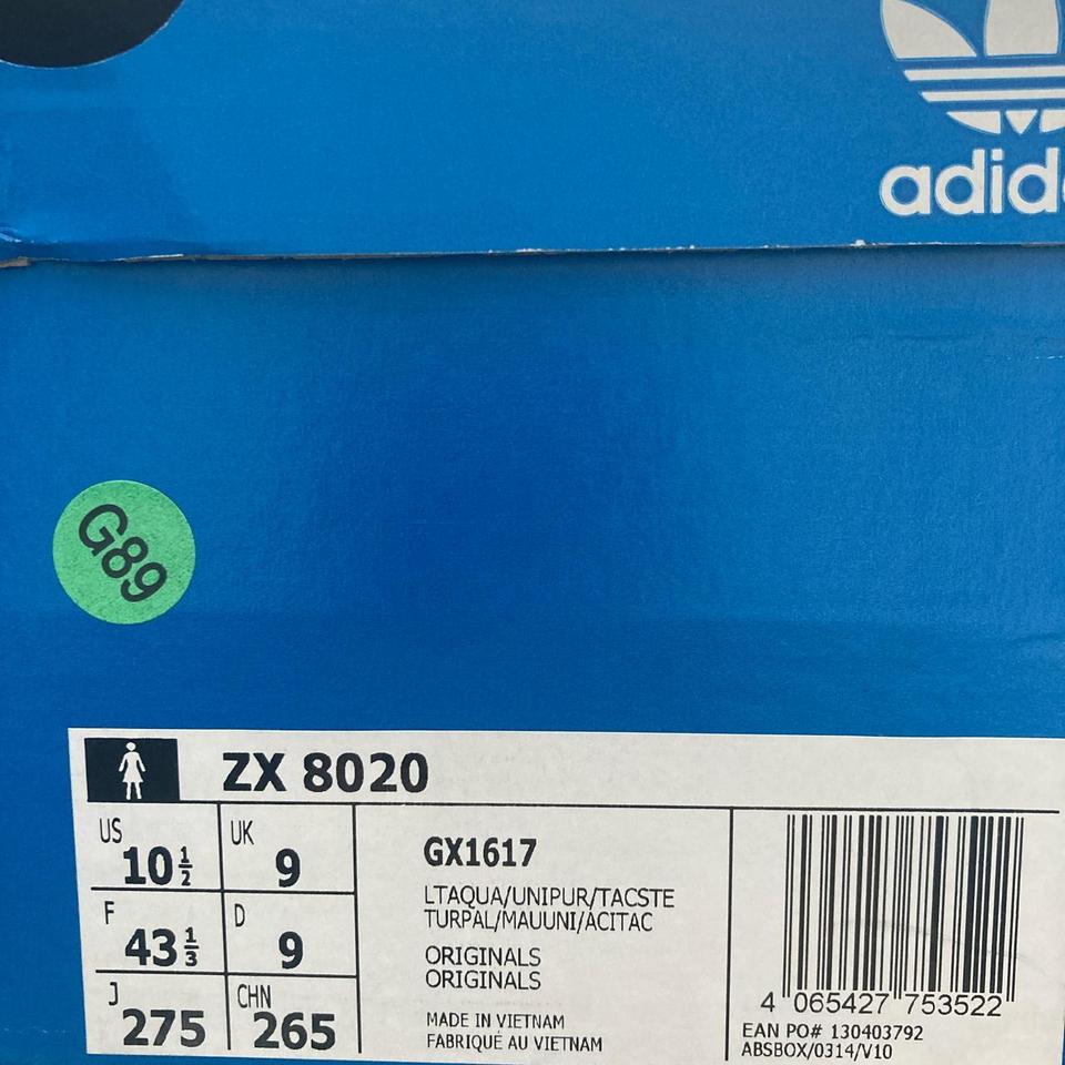 Vendo Adidas zx 8020, Us 10,5W eu 43, Condizioni DS