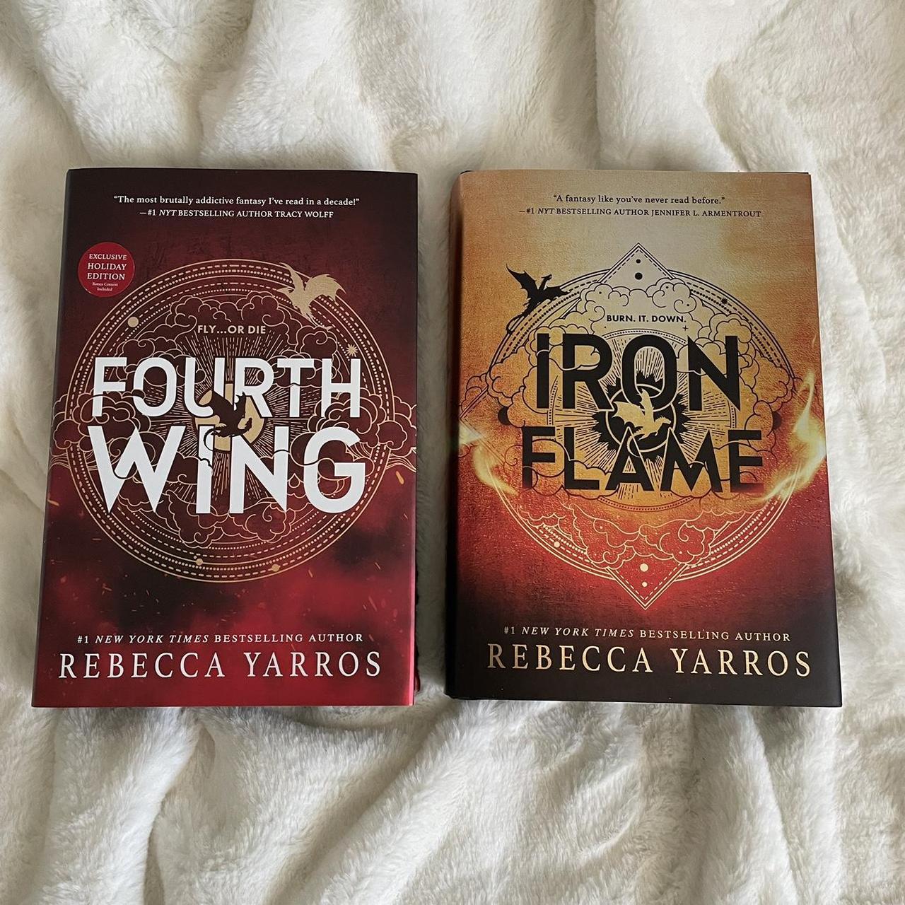 Fourth Wing and Iron Flame by Rebecca... - Depop