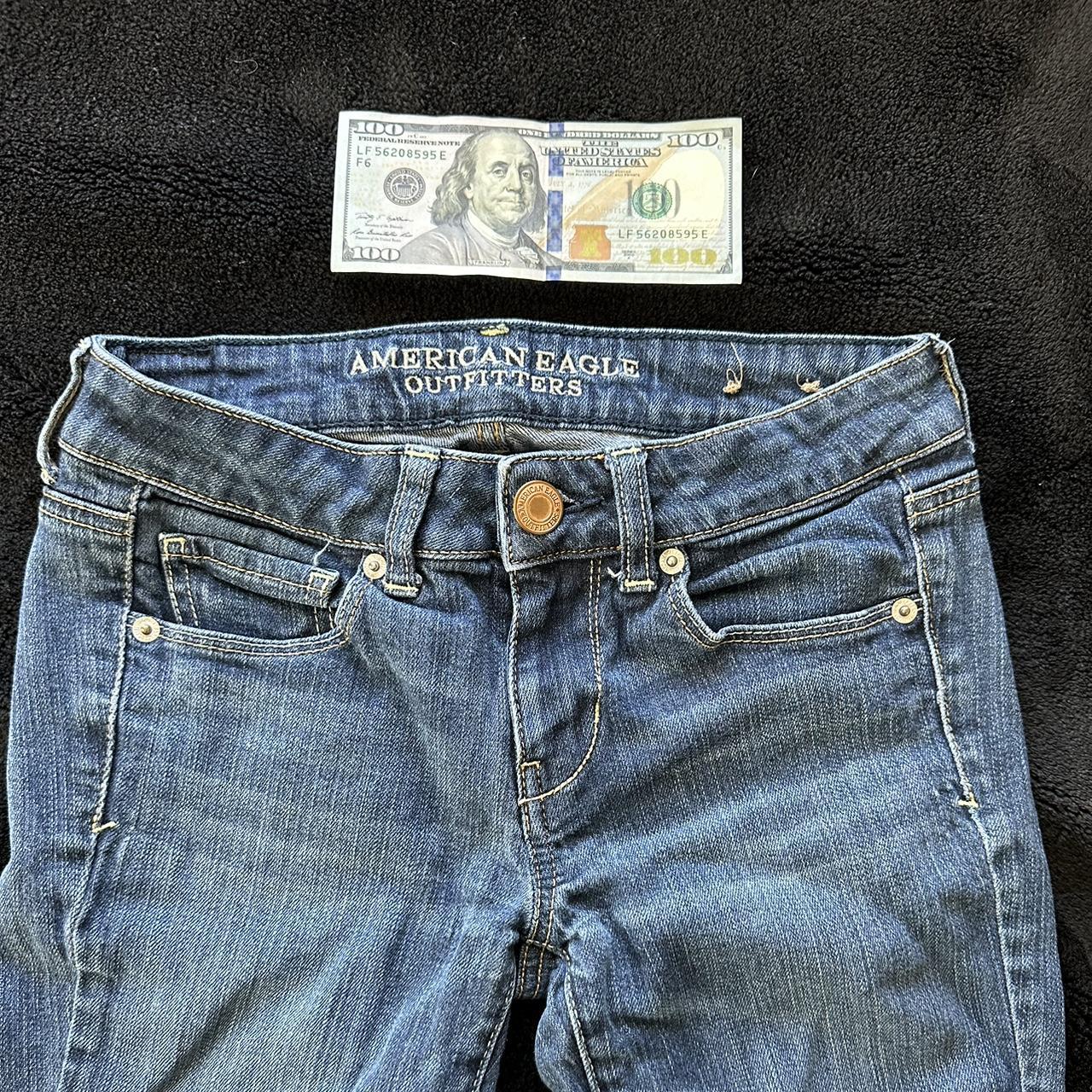 Women’s American eagle jeans. Size near 26w 28l... Depop