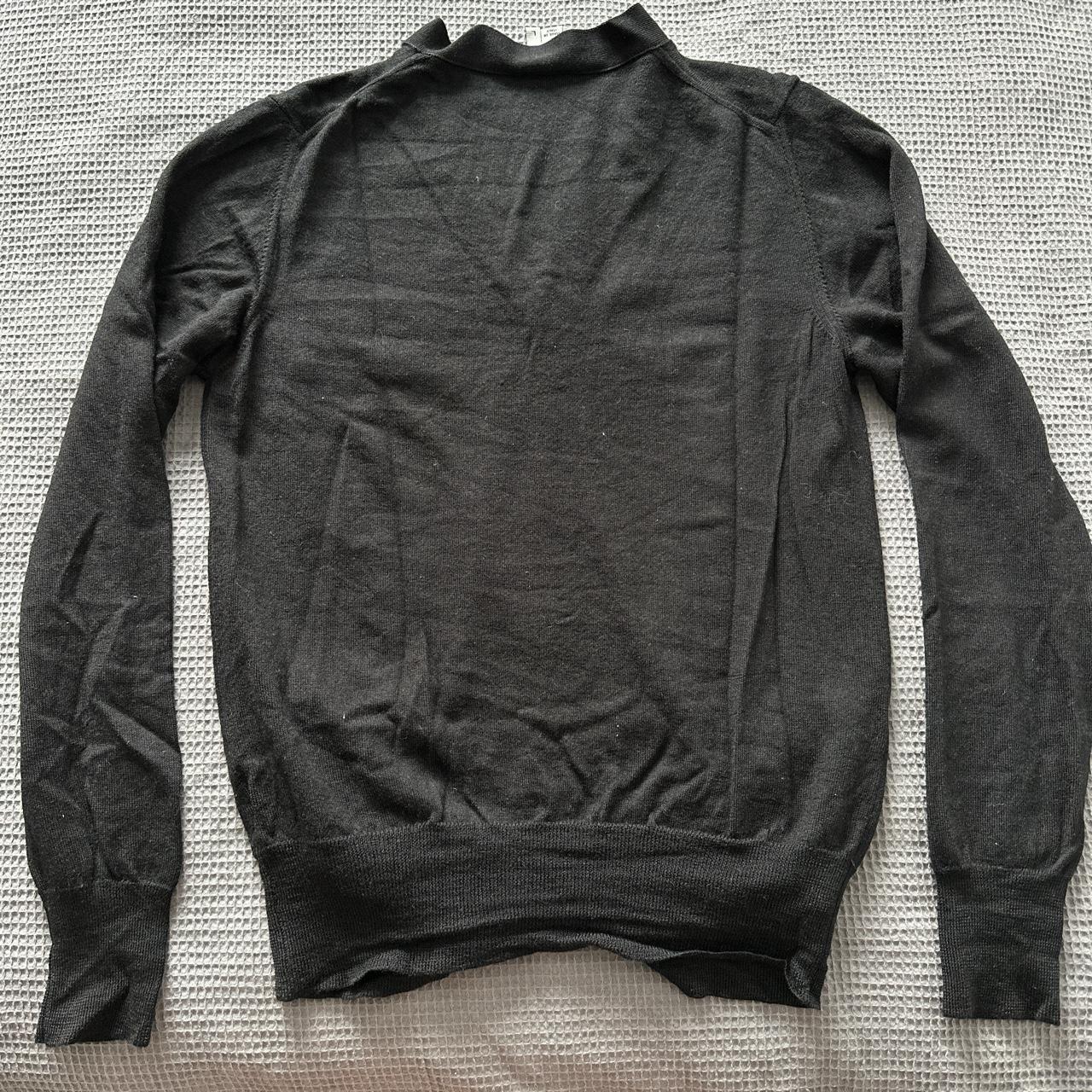 Vivienne Westwood Men's Black Cardigan | Depop