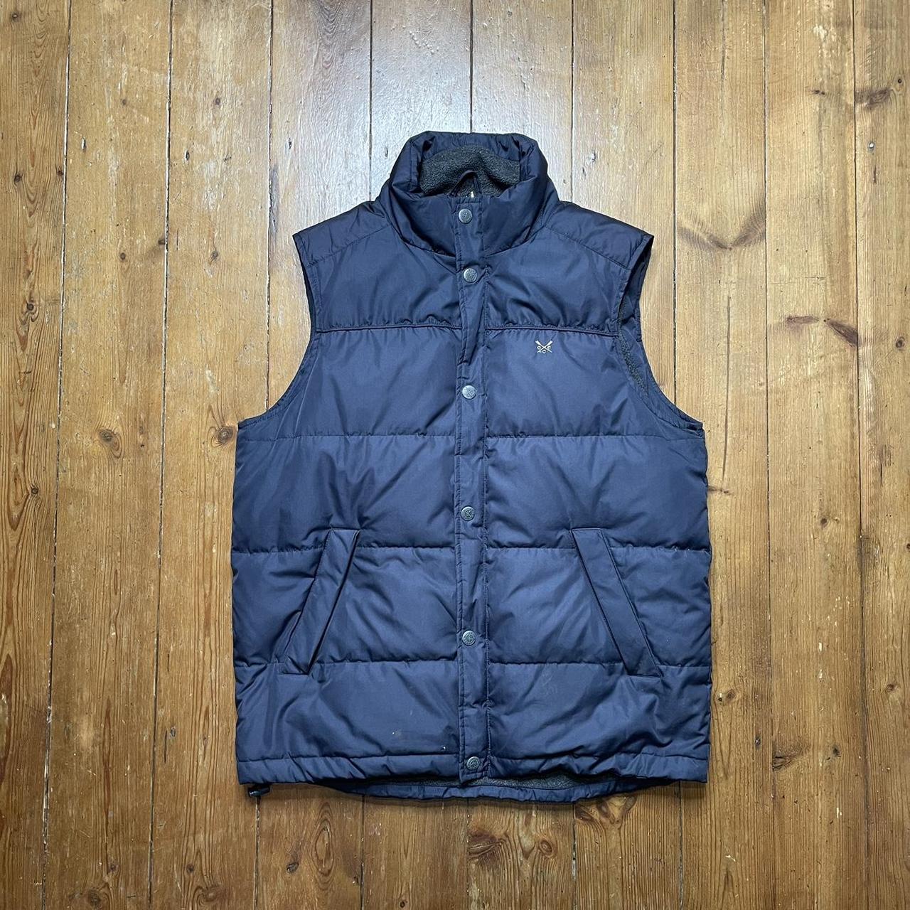 Men’s Crew Clothing Feather Down Gilet Size M P2P... Depop