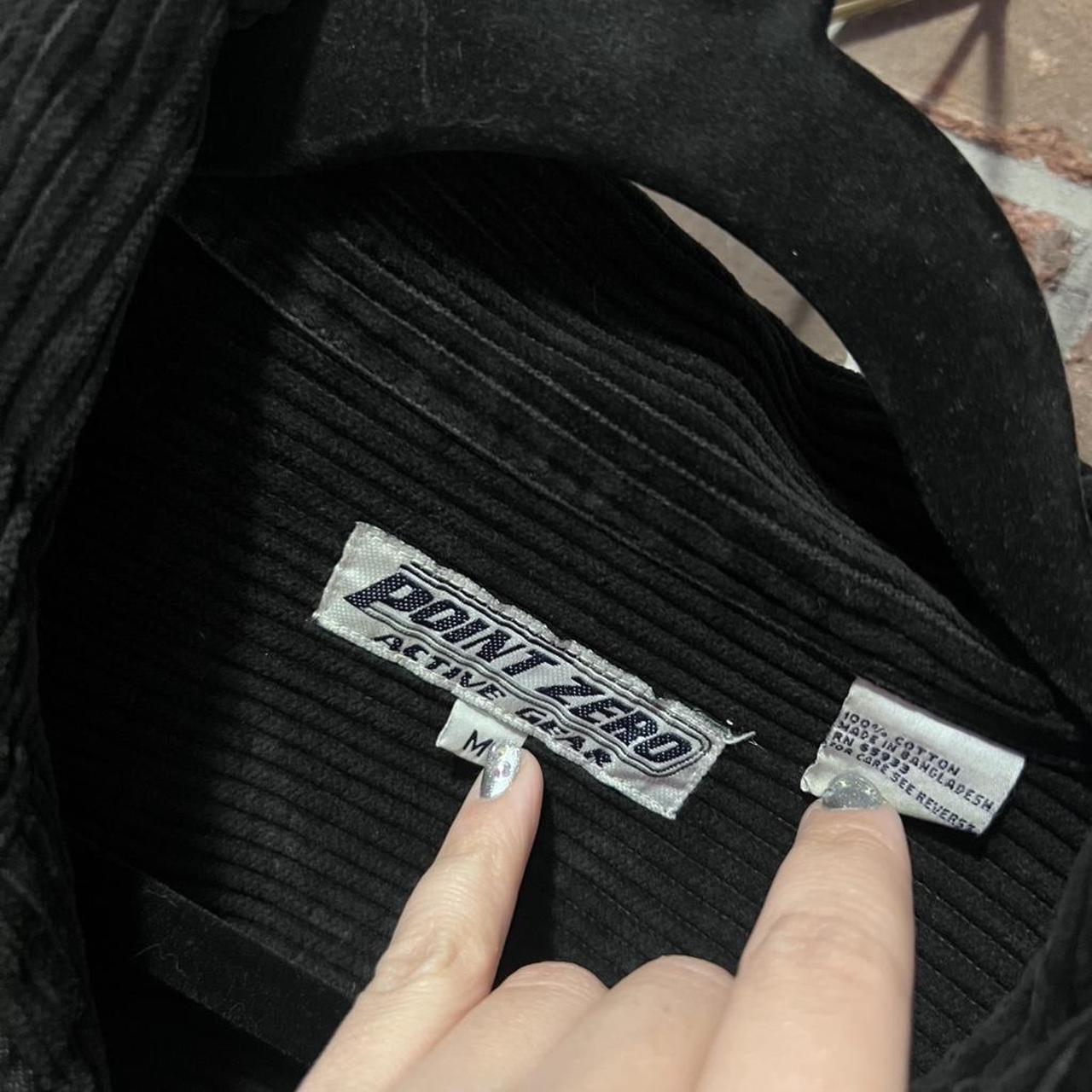 Point Zero Men's Shacket Jacket - Black - M – POI… - image 4