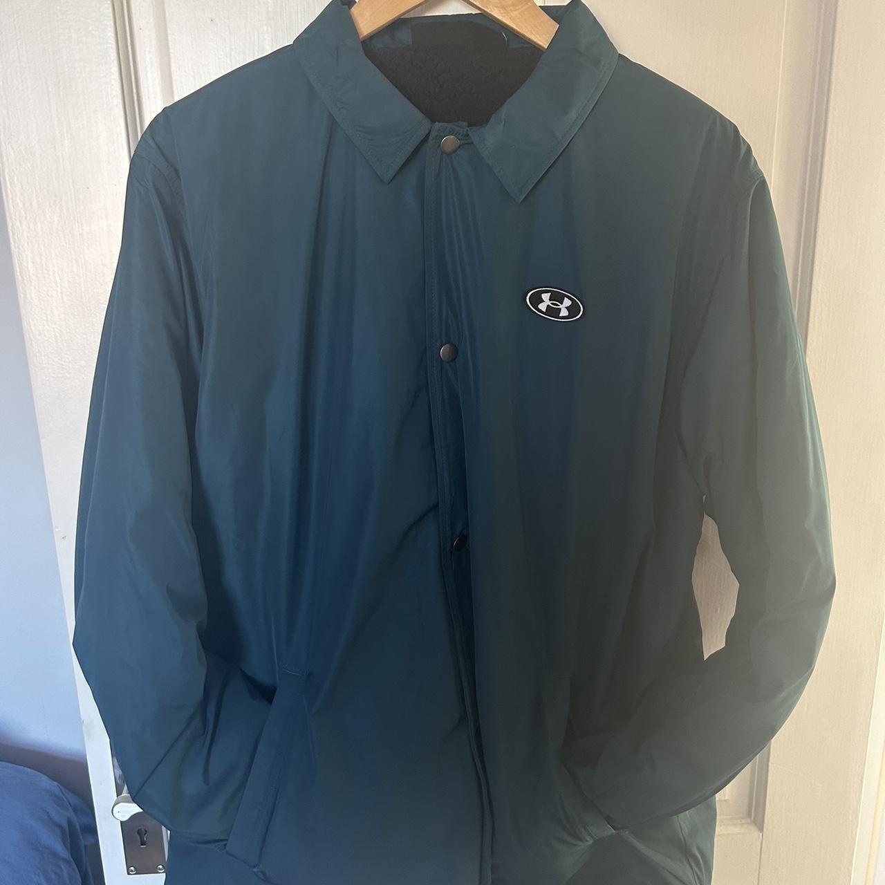 Under armour deals lined shirt jacket