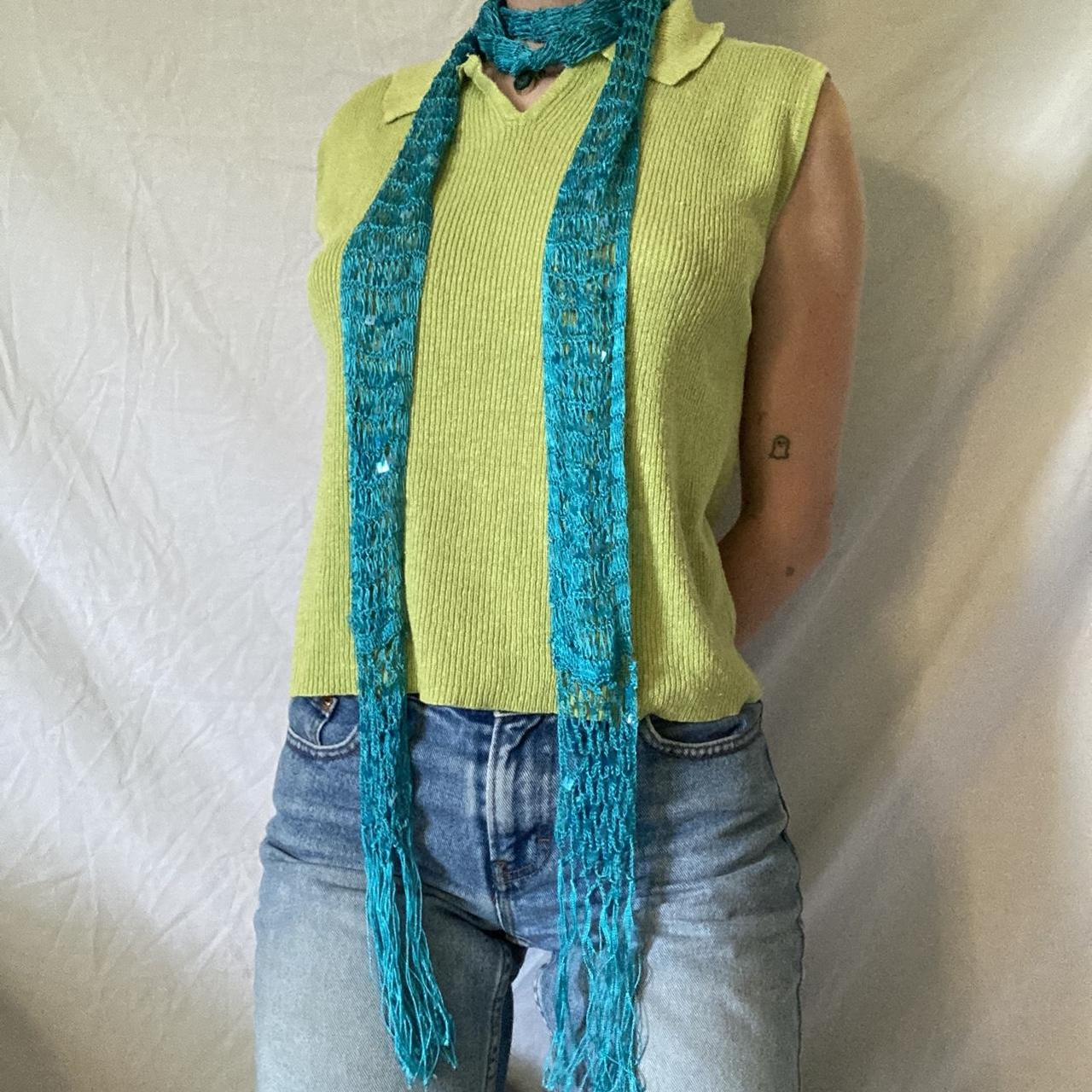 Women's Blue Scarfwraps Depop