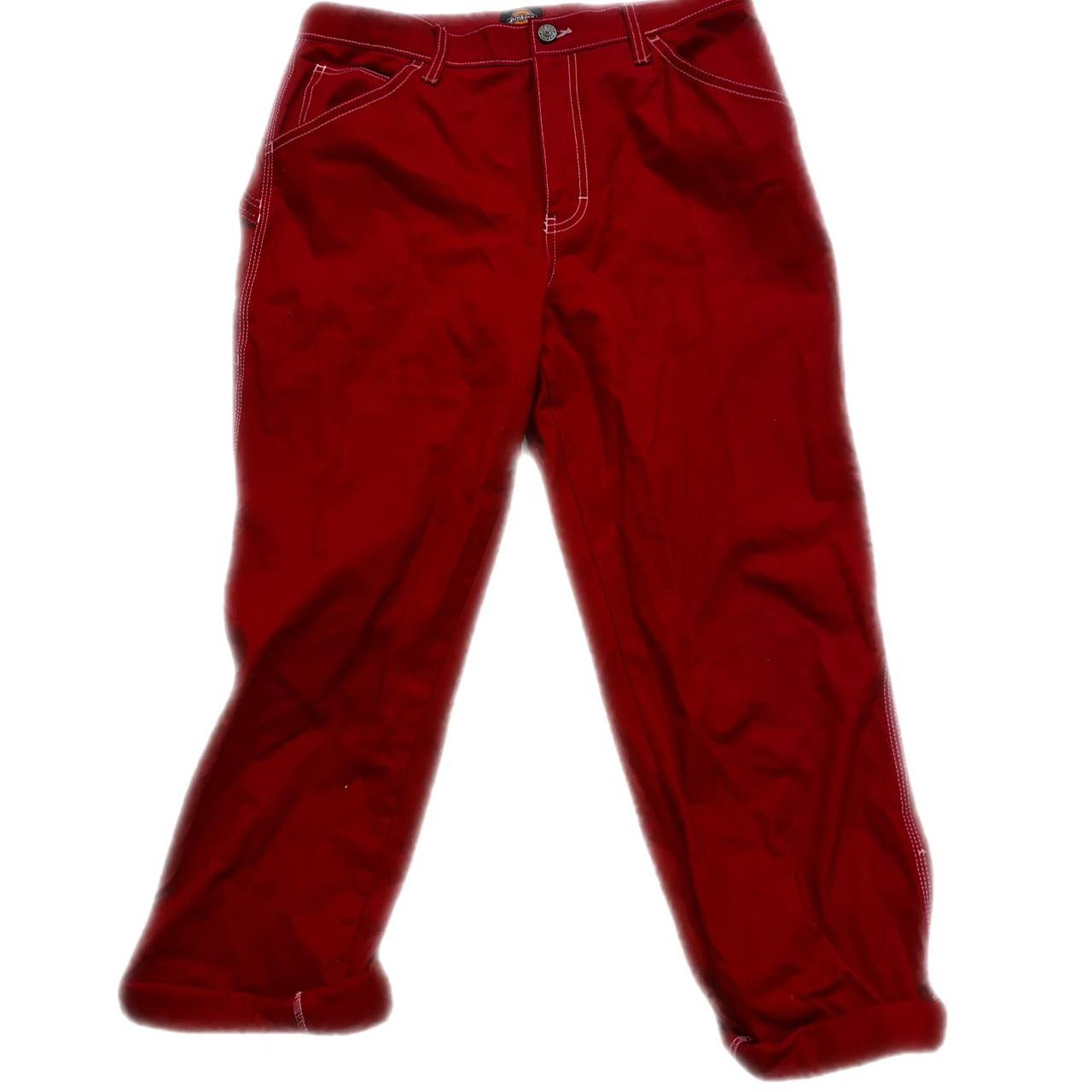 Dickies red discount carpenter pants