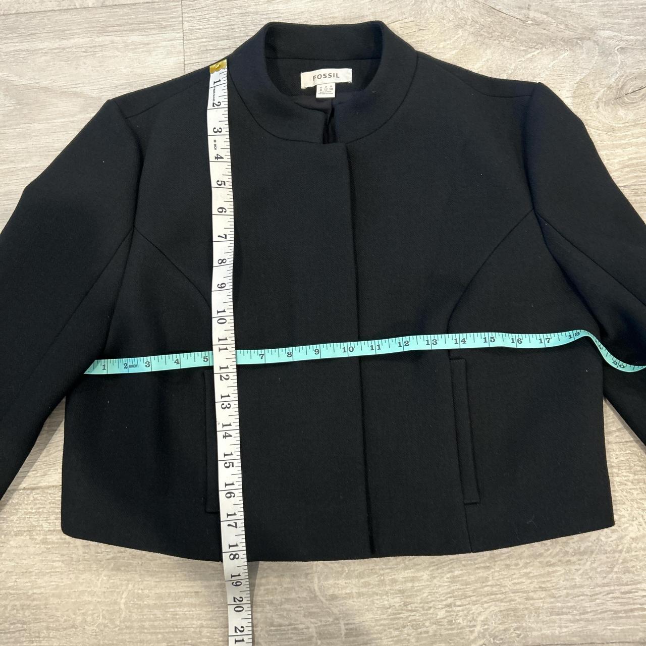 Fossil Women's Wool Jacket - Black - 8 – Fossil w… - image 5