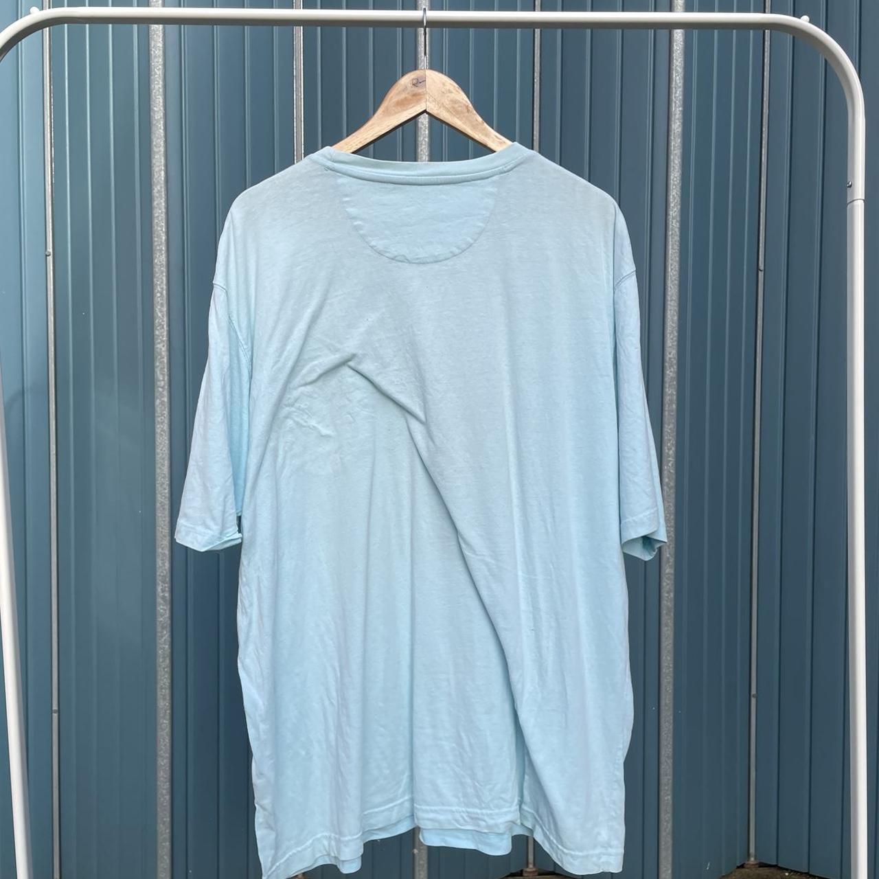 Chaps Men's Blue T-shirt | Depop