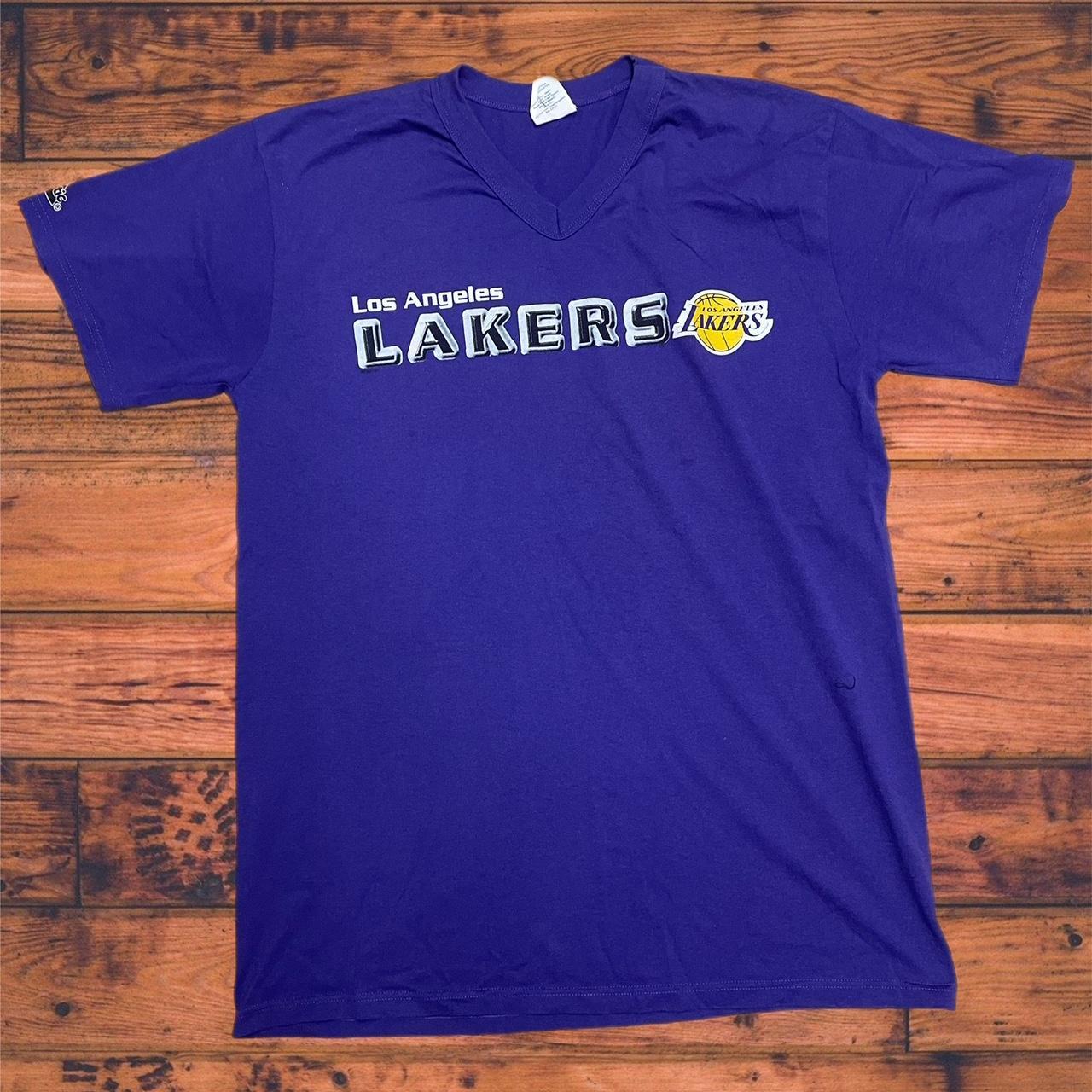 Majestic Los Angeles Lakers Basketball Purple... Depop