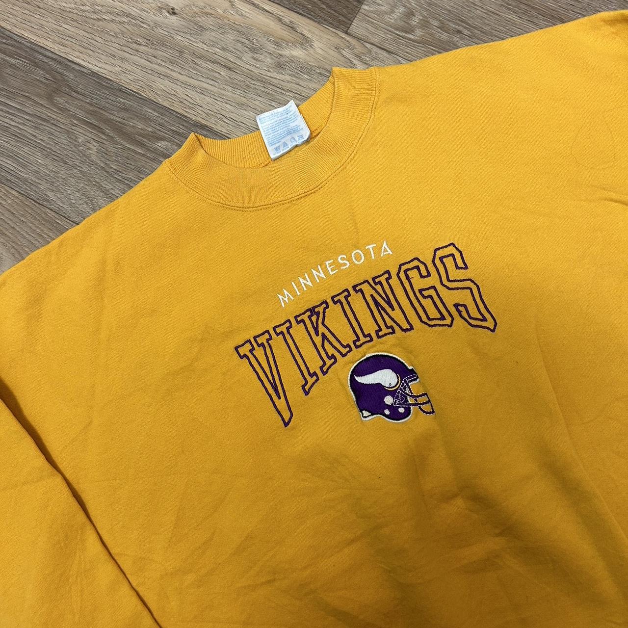 Hanes Minnesota Vikings light orange and purple... Depop