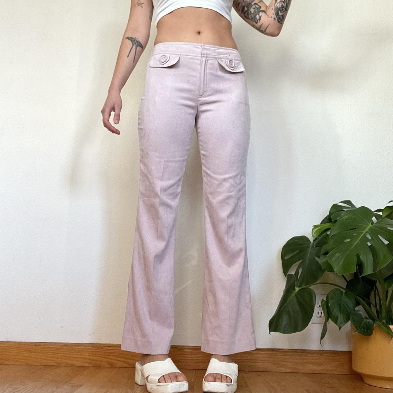 Next Women's Purple and Pink Trousers