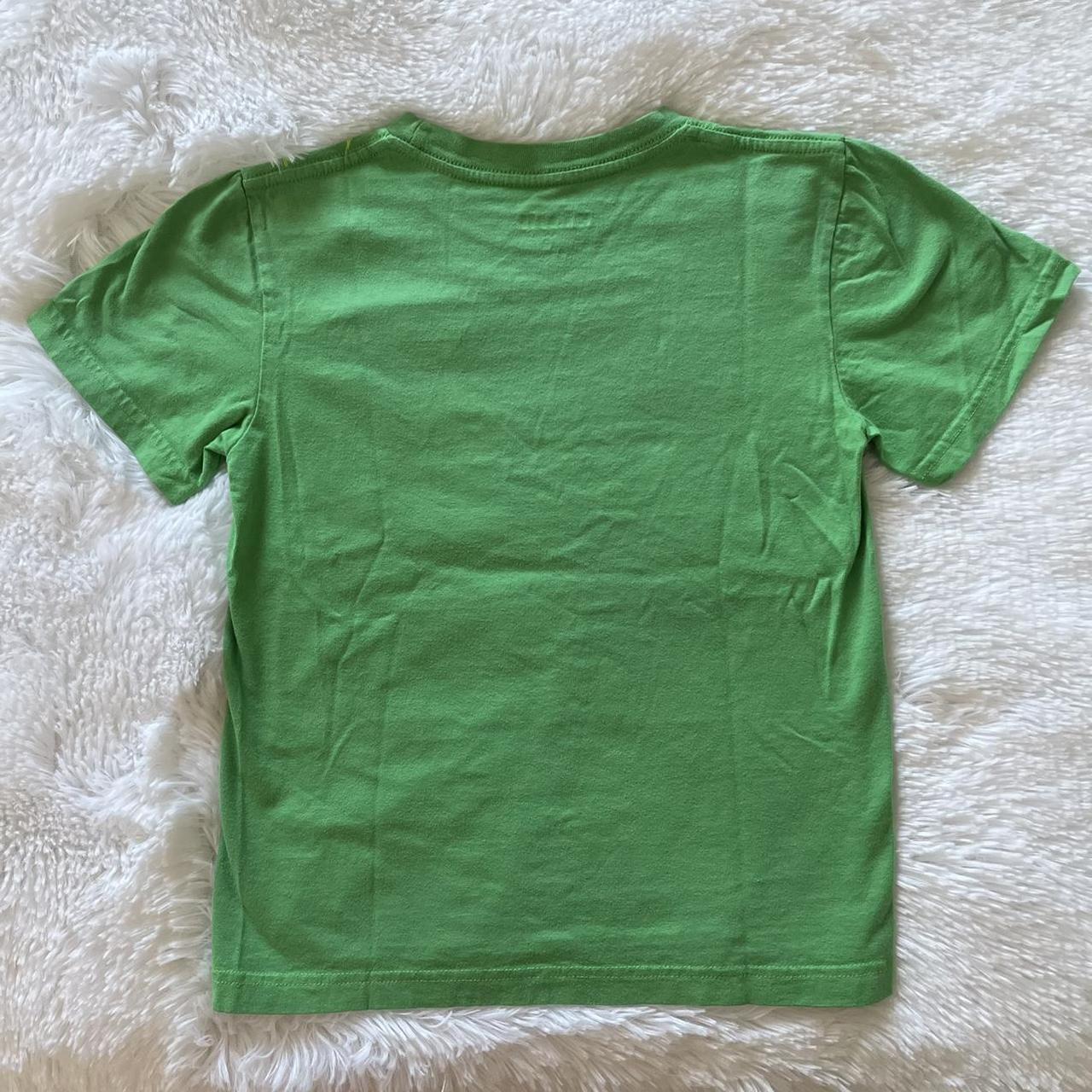 Green Hurley baby tee Size 7 youth - Depop