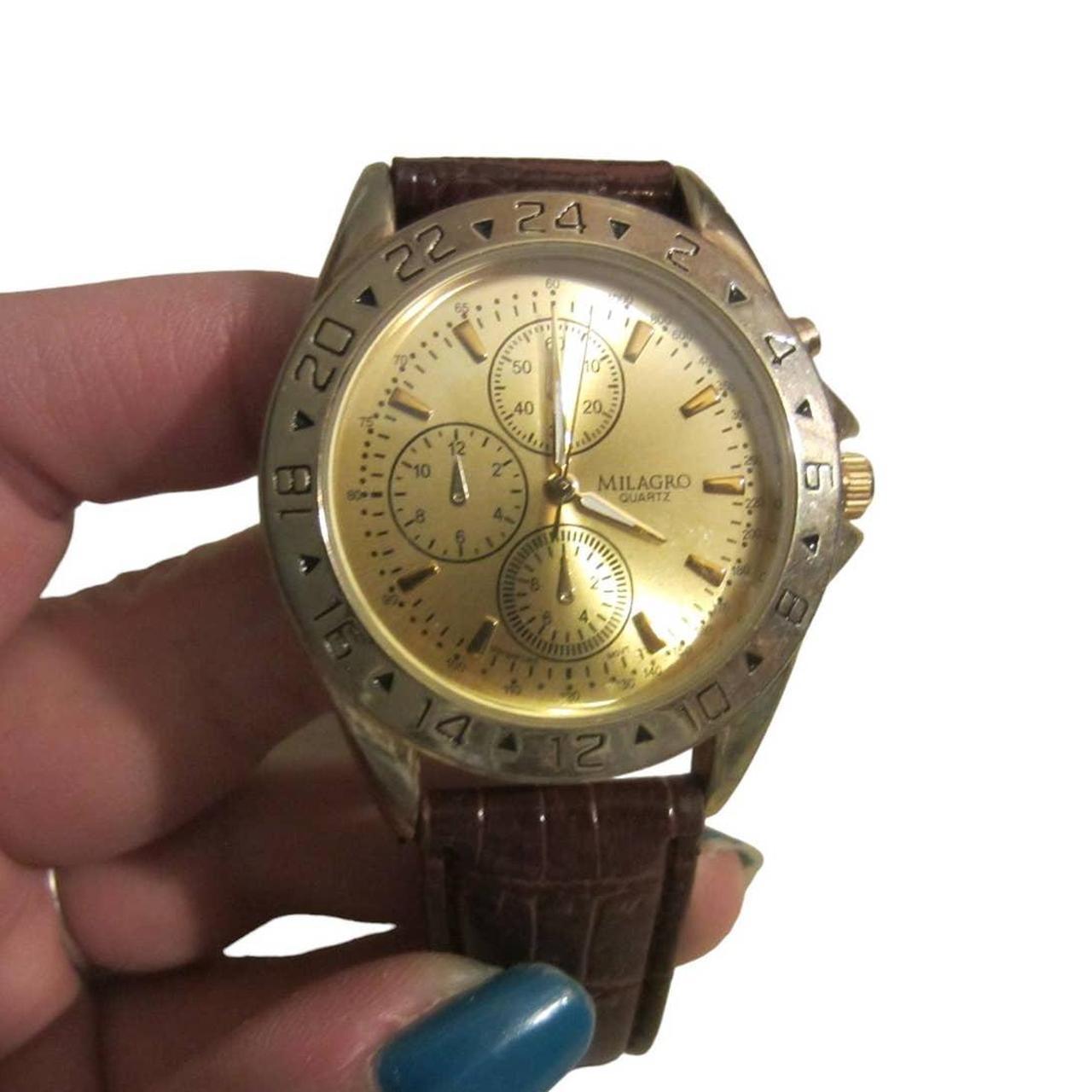 Milagro clearance quartz watch