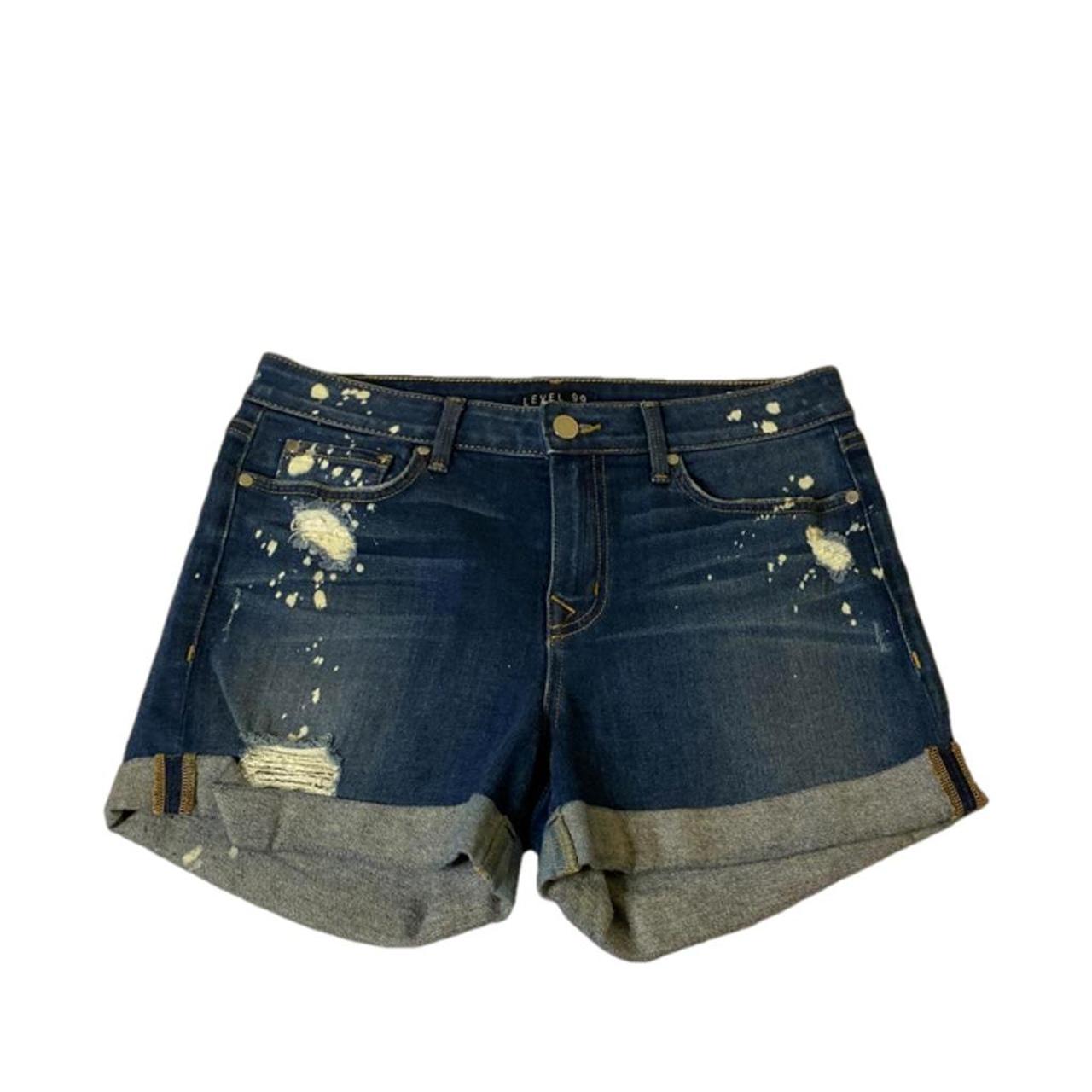 Level 99 denim shorts fashion