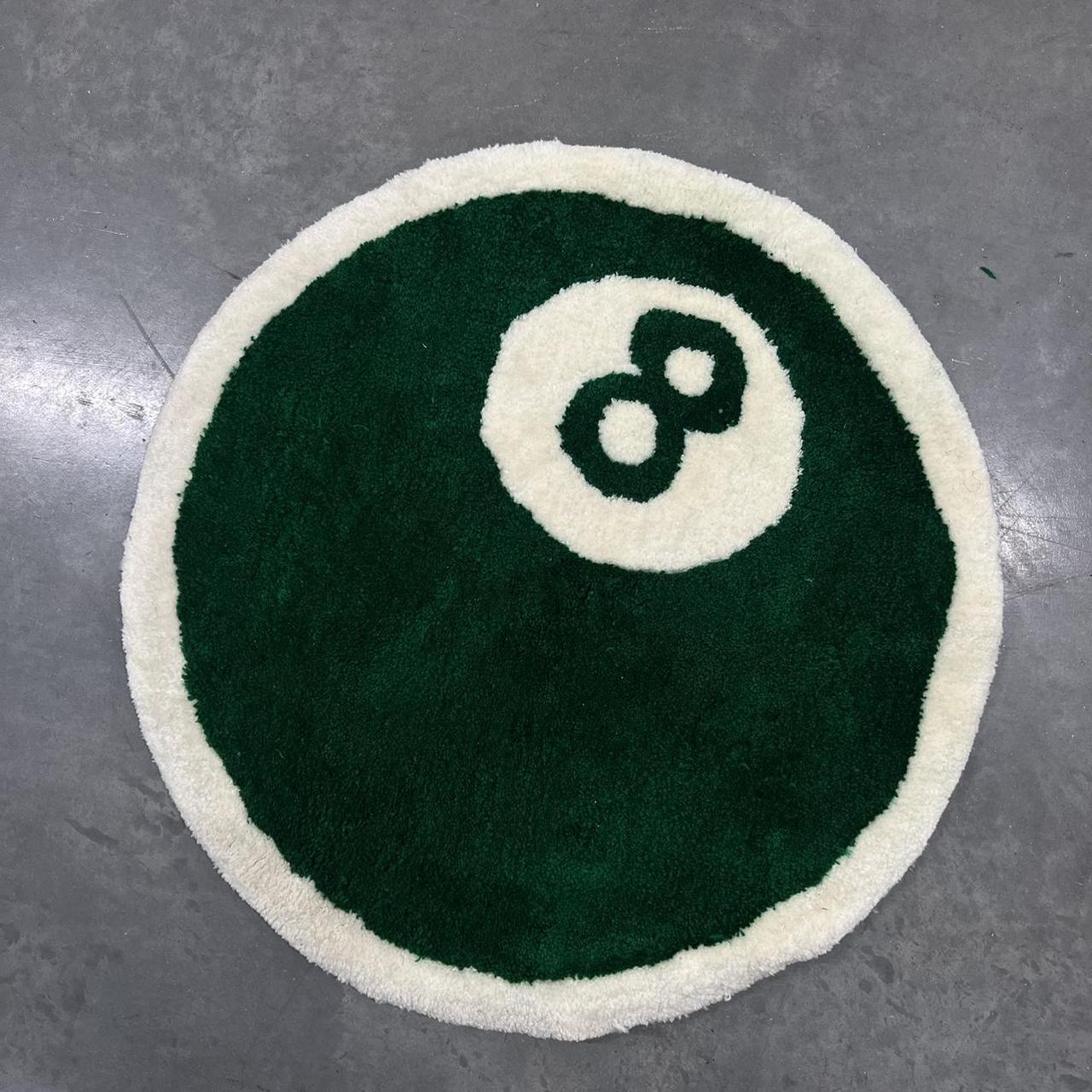 8-BALL STUSSY RUG Selling this handmade 8ball rug. | Depop