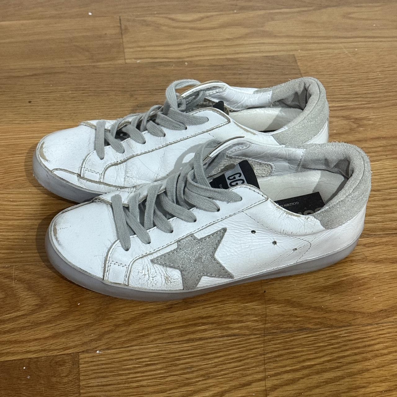 Silver golden goose Womens US size