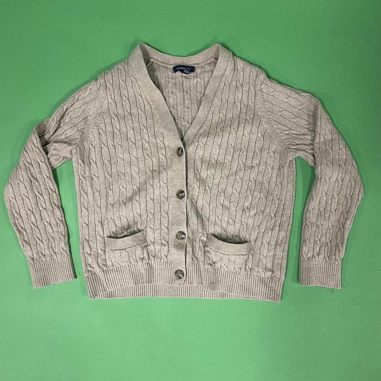 Lands End Cardigan , WOMENS M, Model: 5’8” 135