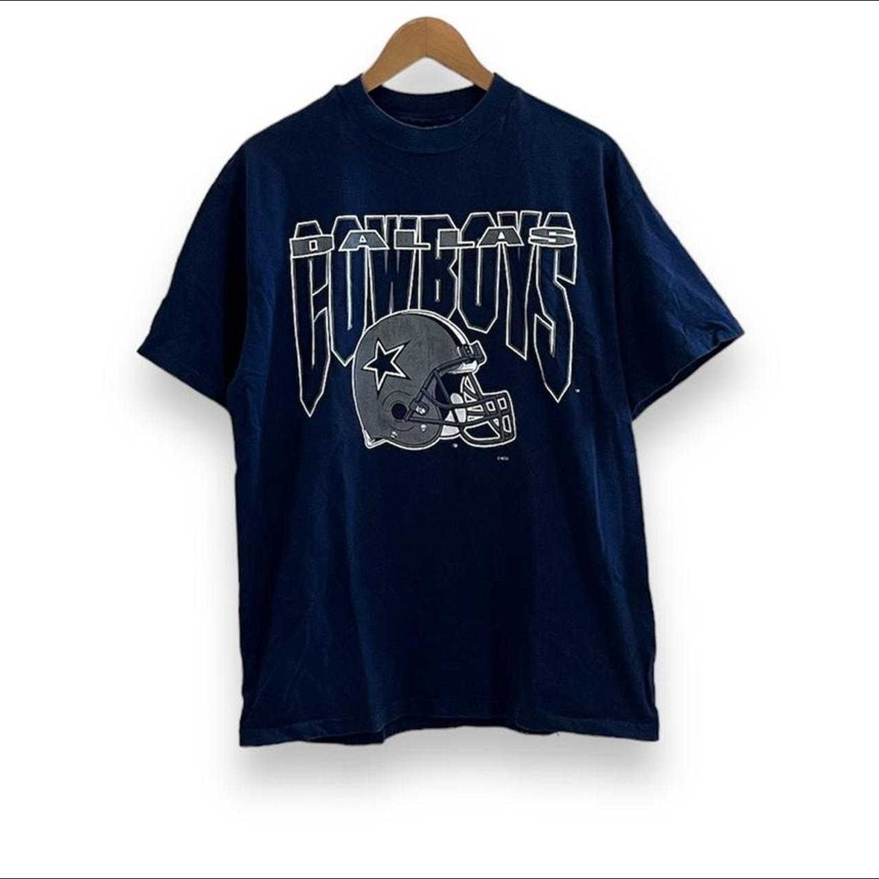 Vintage Dallas Cowboys big helmet shirt In great - Depop