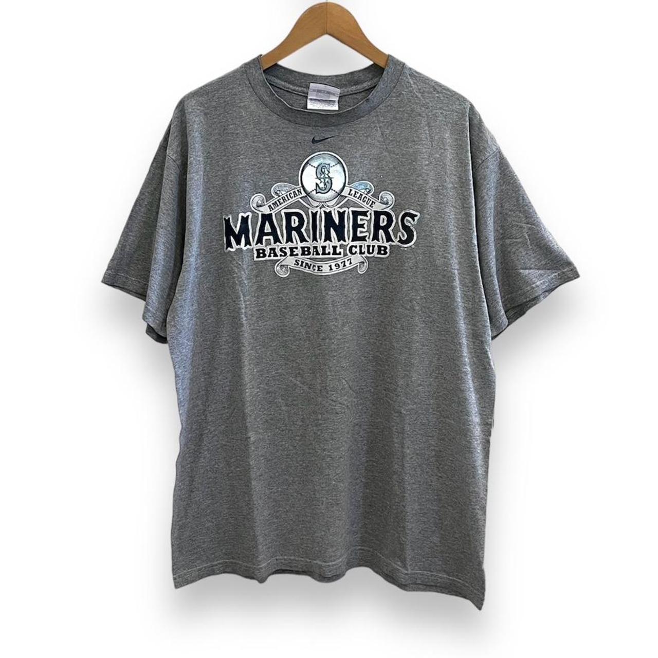 Seattle Mariners 2005 Y2K Team Nike Center Swoosh T-Shirt – thefuzzyfelt