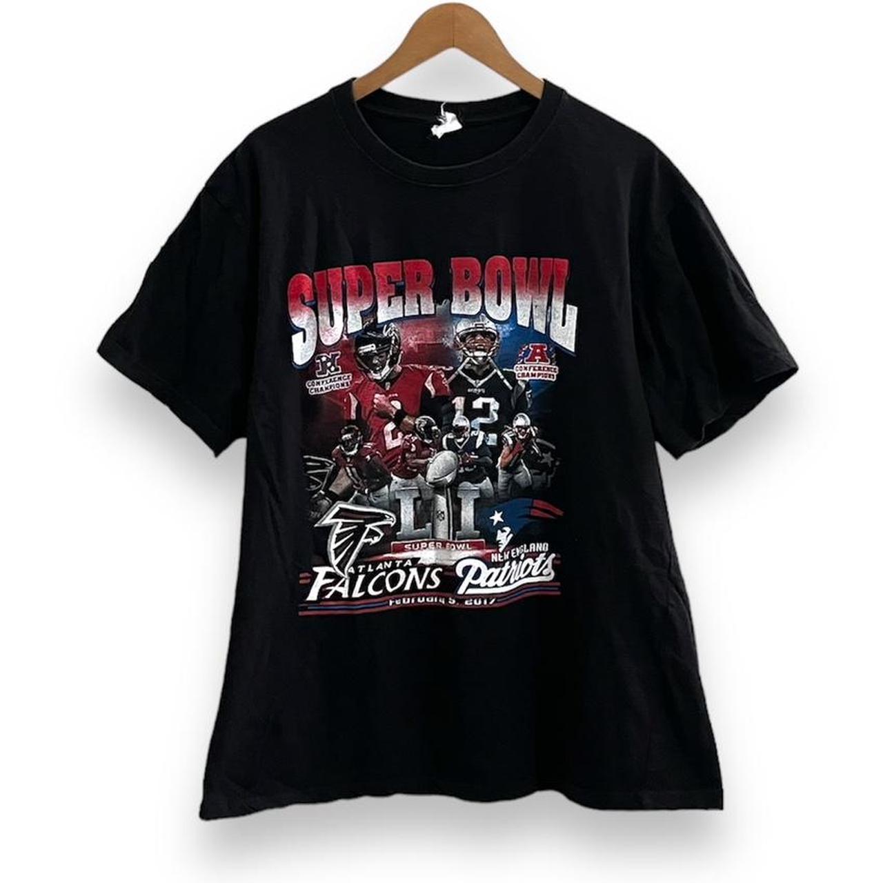 Vintage New England Patriots Super Bowl T-shirt Size XL 