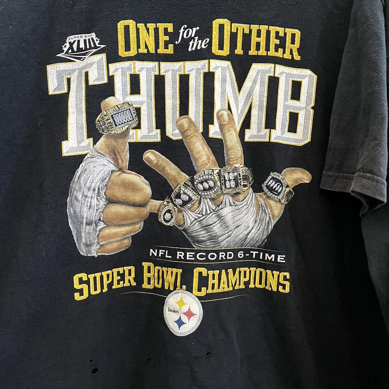 Pittsburgh Steelers 6 Time Super Bowl Champions Shirt