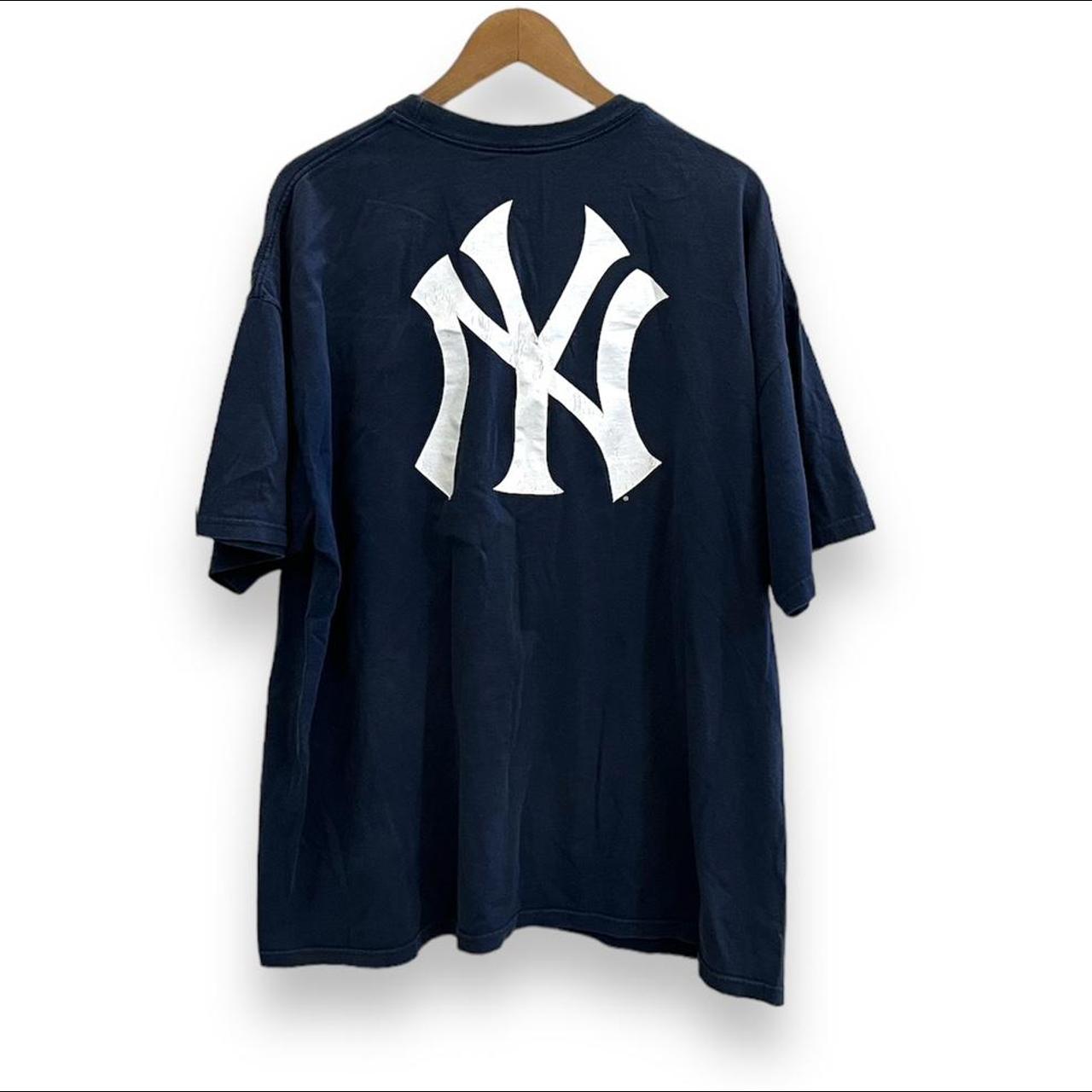 Y2K Nike New York Yankees Long Sleeve T-shirt - - Depop