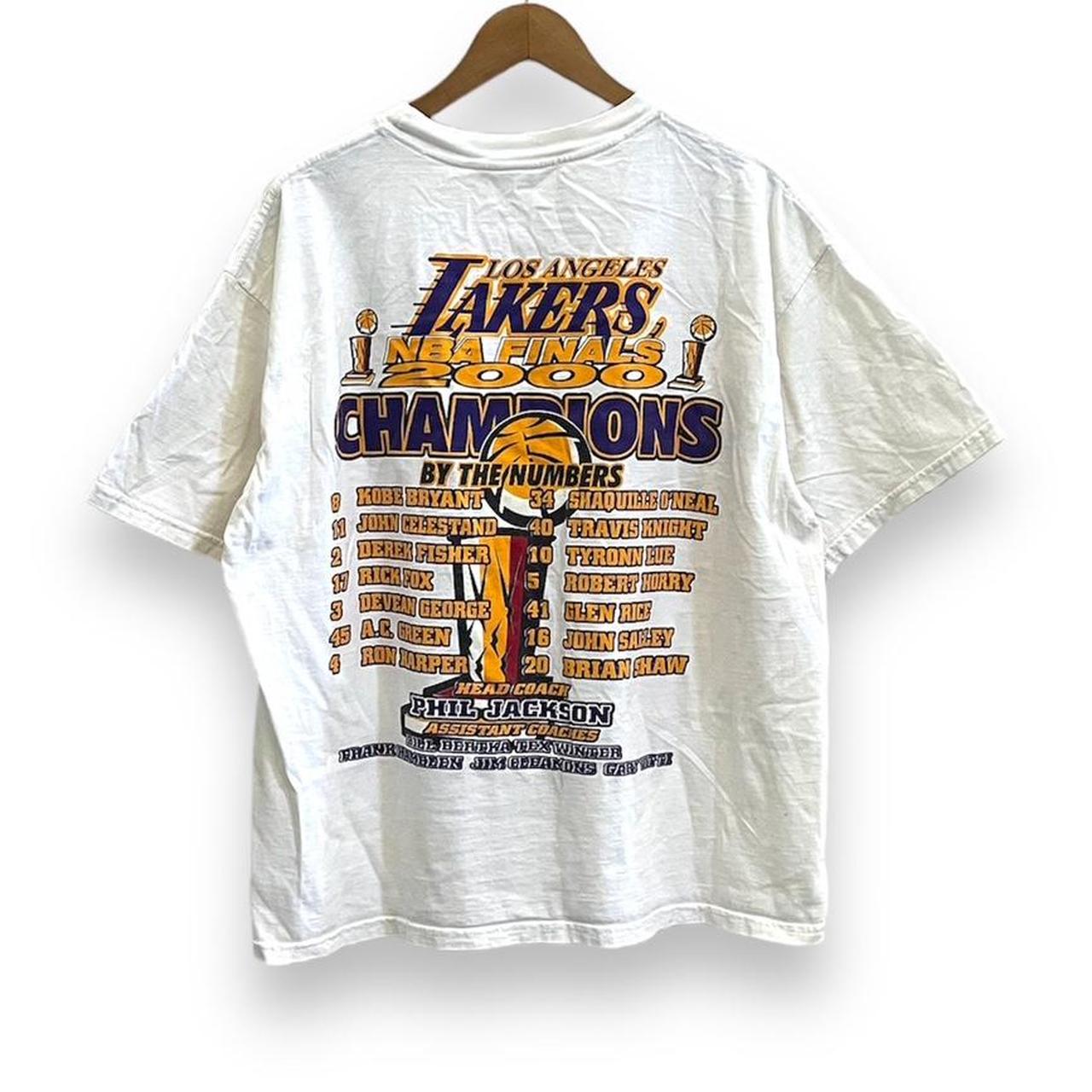 los angeles lakers champions t shirt nike 2020 los - Depop
