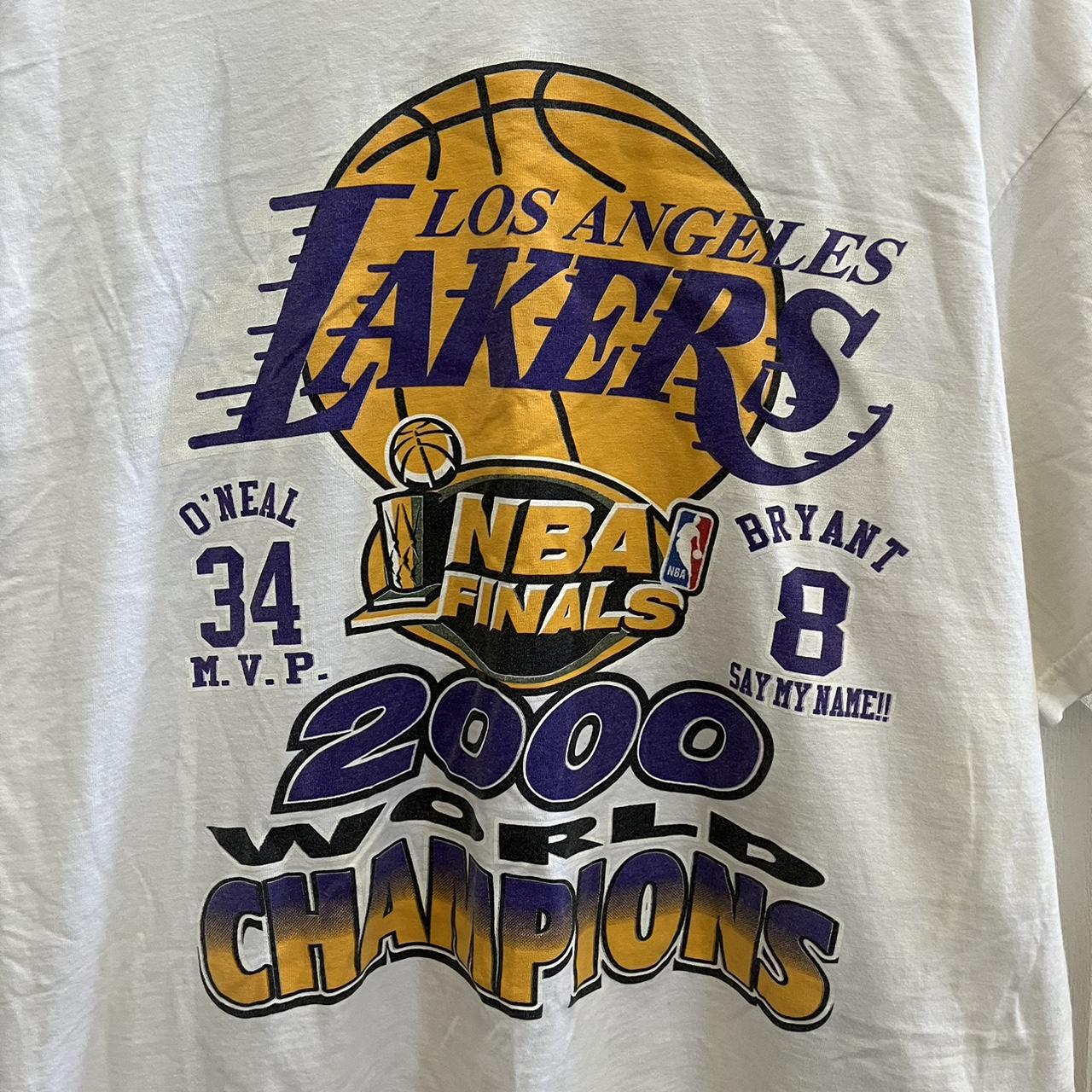 Nike Lakers 2020 Championship T-Shirt - Mens - Depop