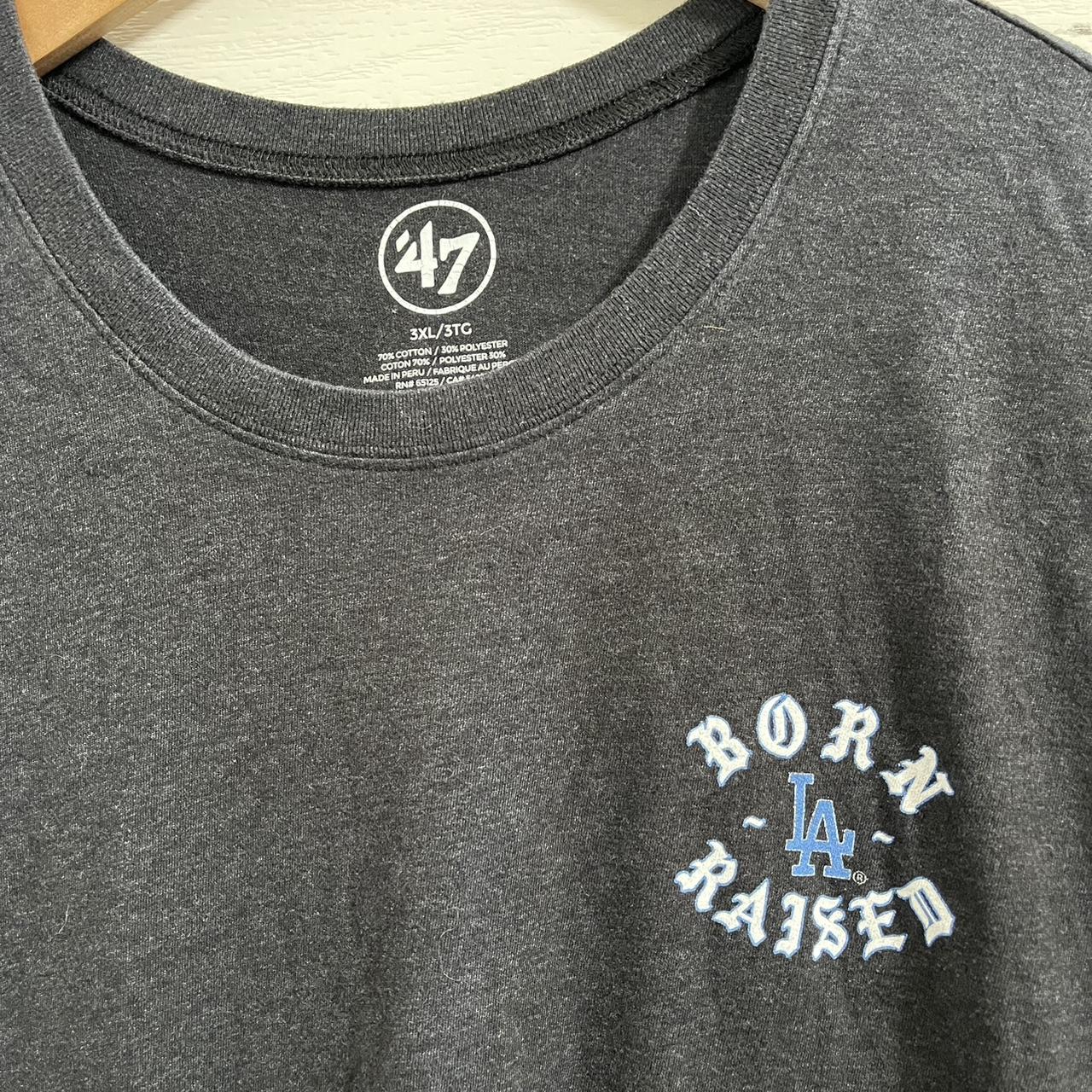 Born x Raised Los Angeles Dodgers 2020 World Series Champions Tee