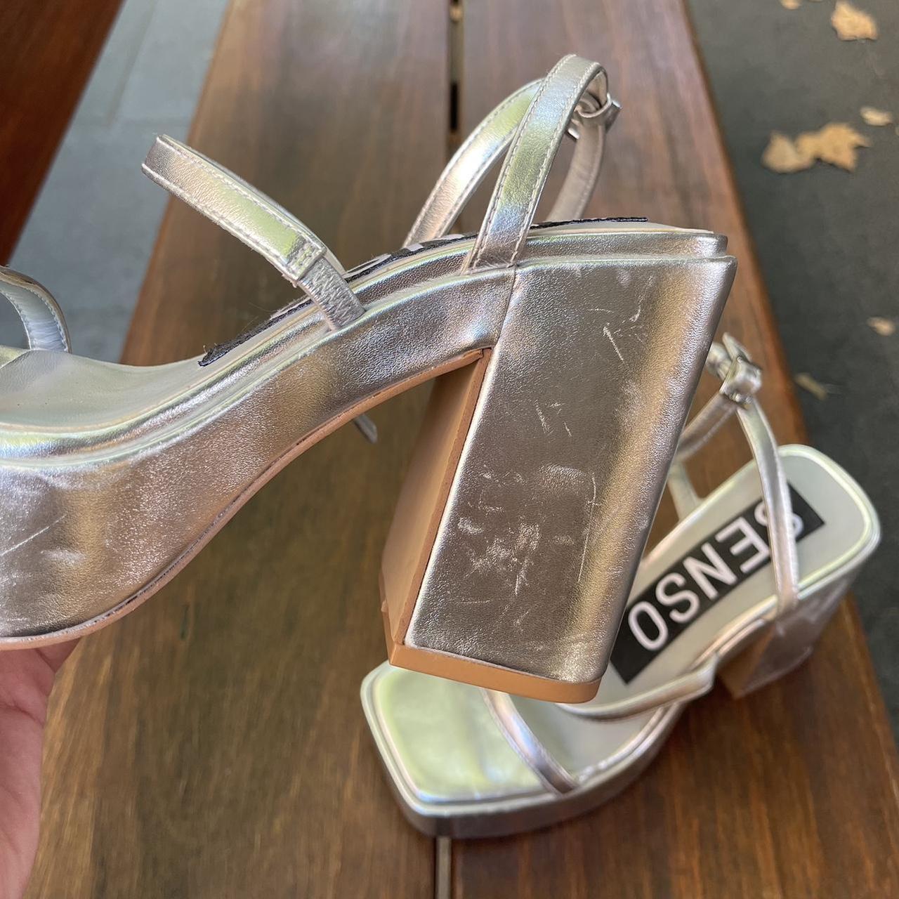 senso white heels