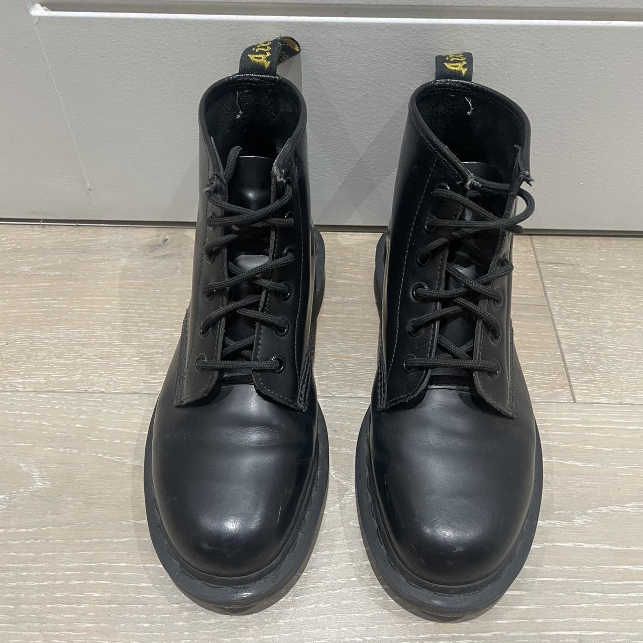 Black Dr Martens Smooth 101 6 Eye Original