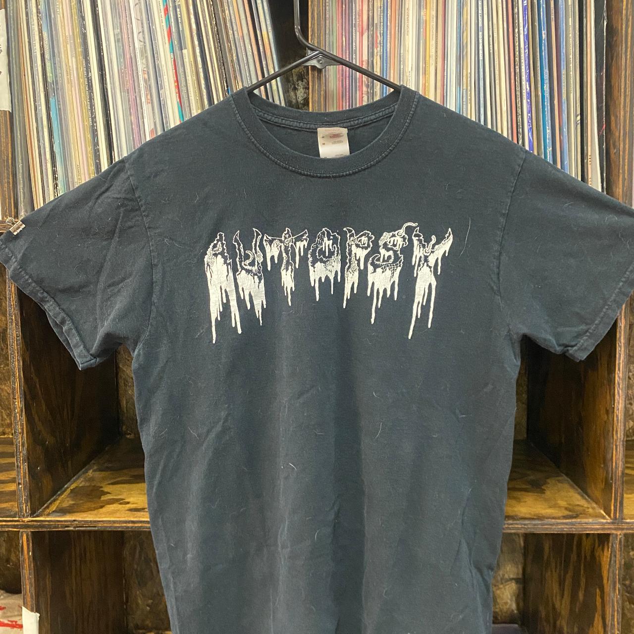 Autopsy Death Metal Band Shirt Carcass Napalm Death... - Depop