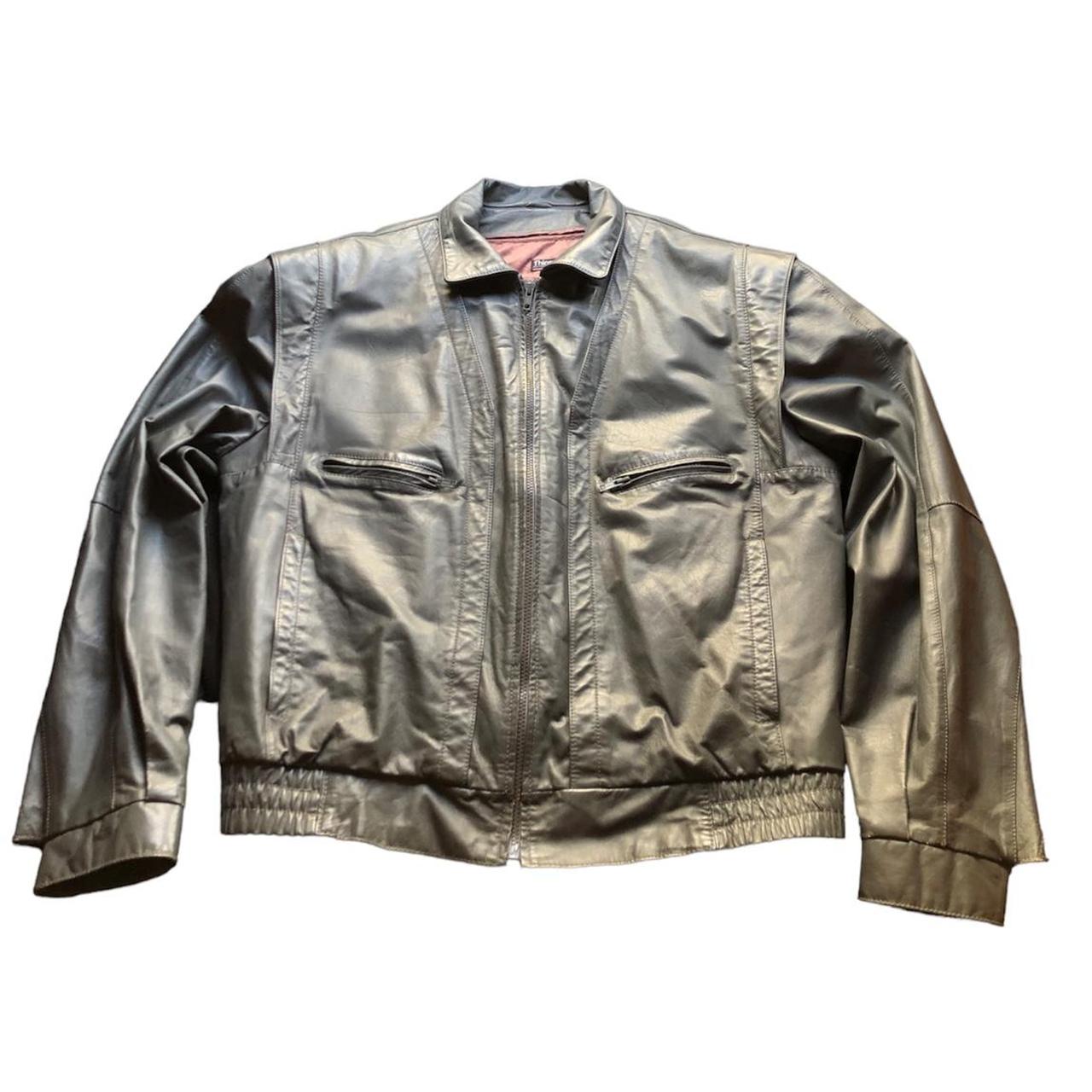 Product Image 1 - Bermans Leather Jacket
size XL 
no