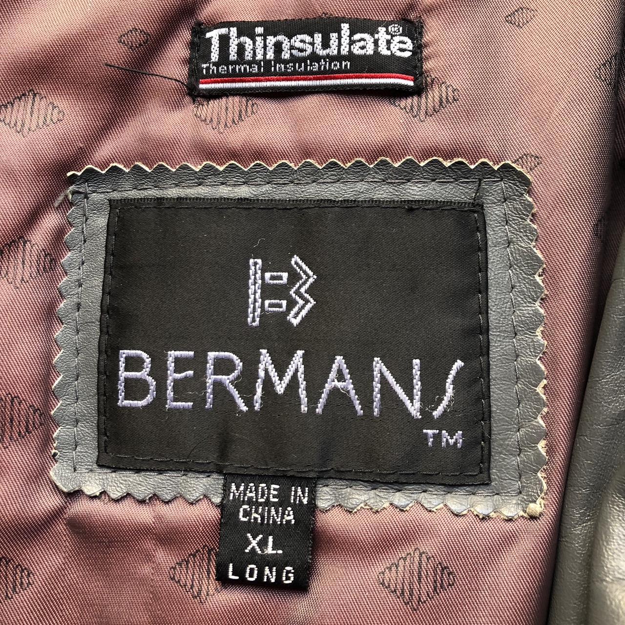 Product Image 2 - Bermans Leather Jacket
size XL 
no