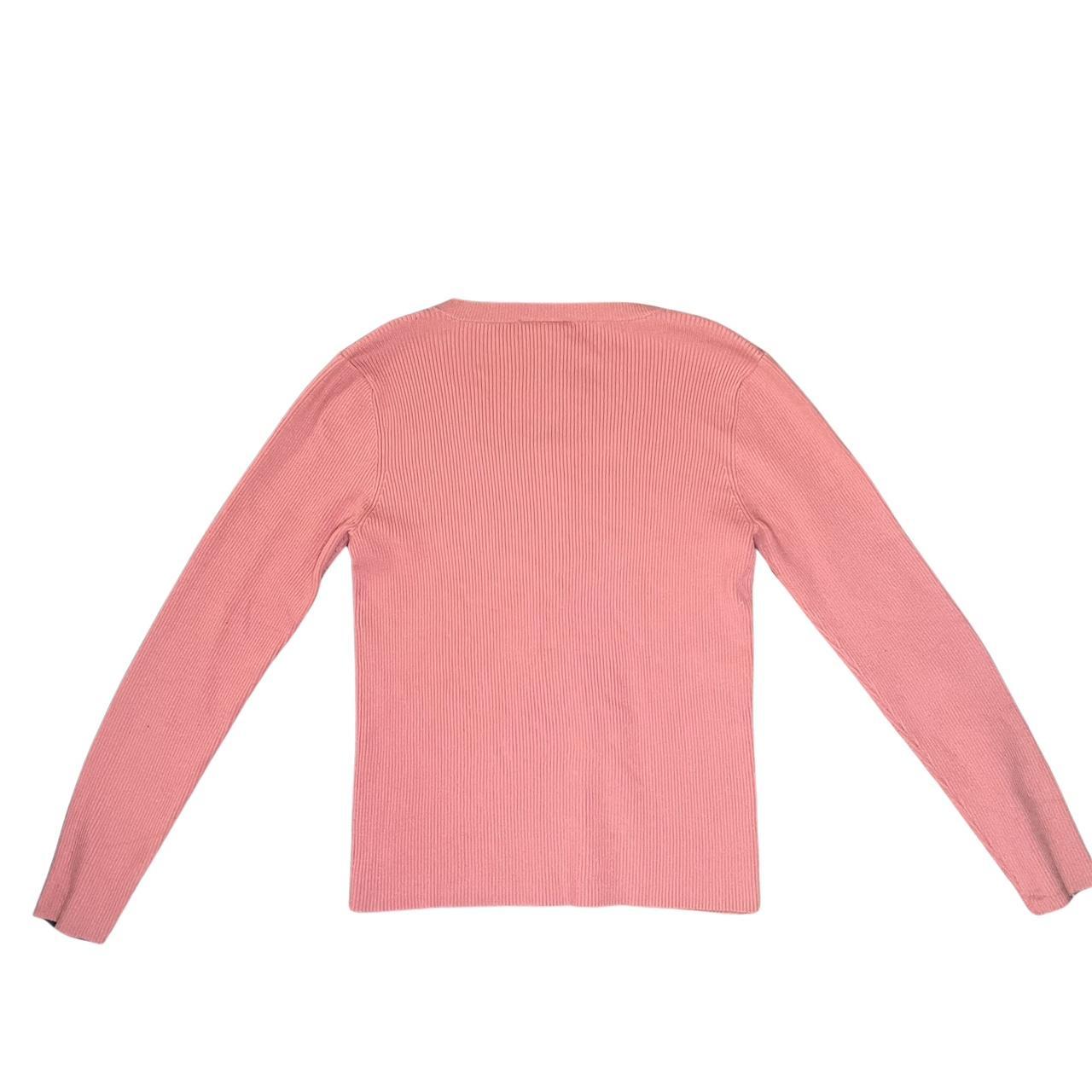 Ralph Lauren Pink V Neck Sweater Details Brand Depop