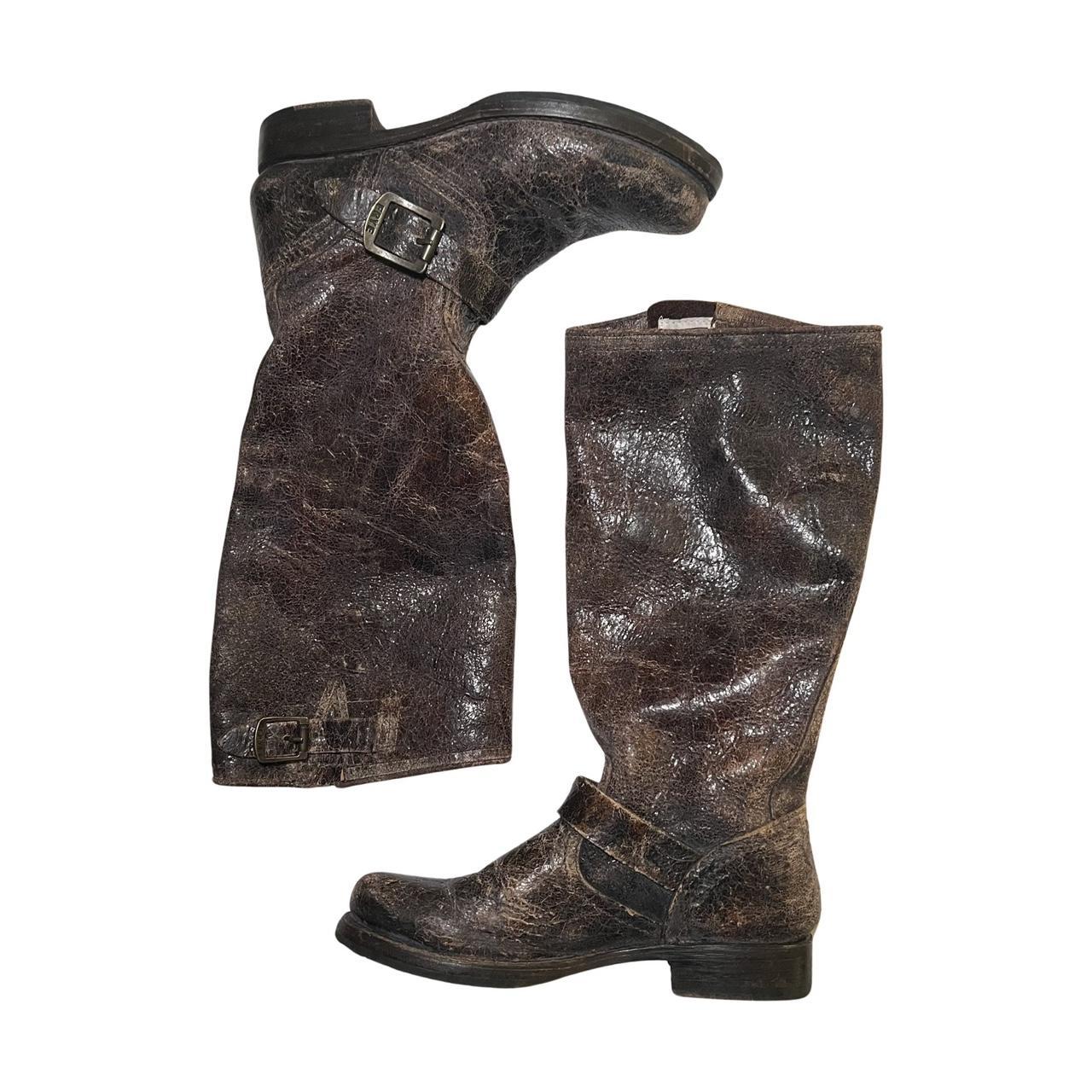 frye biker boots
