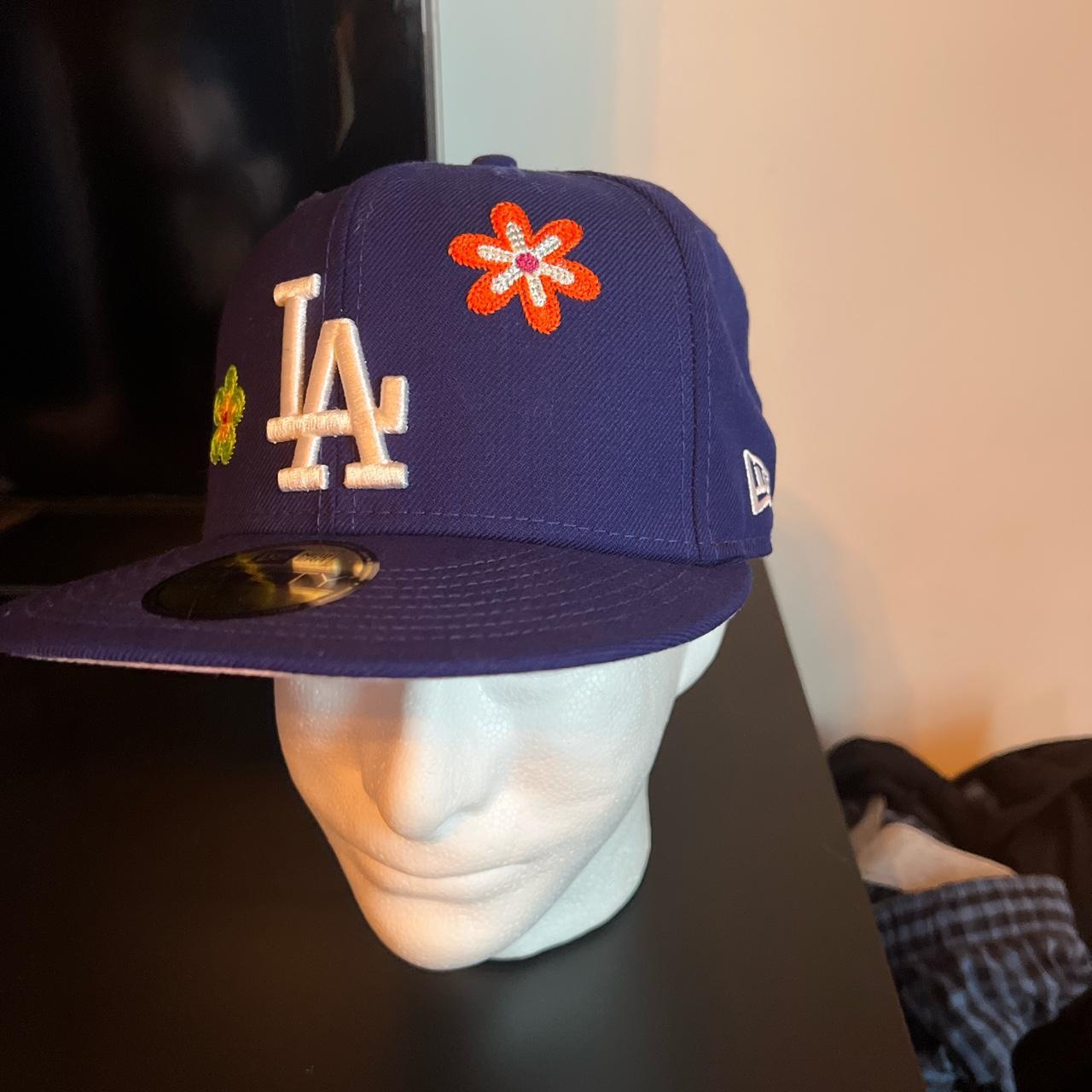 Los Angeles Dodgers New Era Floral Under Visor Authentic