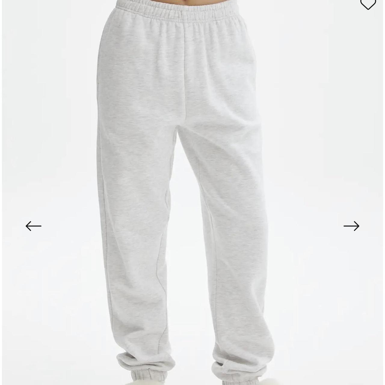 Glassons classic trackies light grey size... Depop