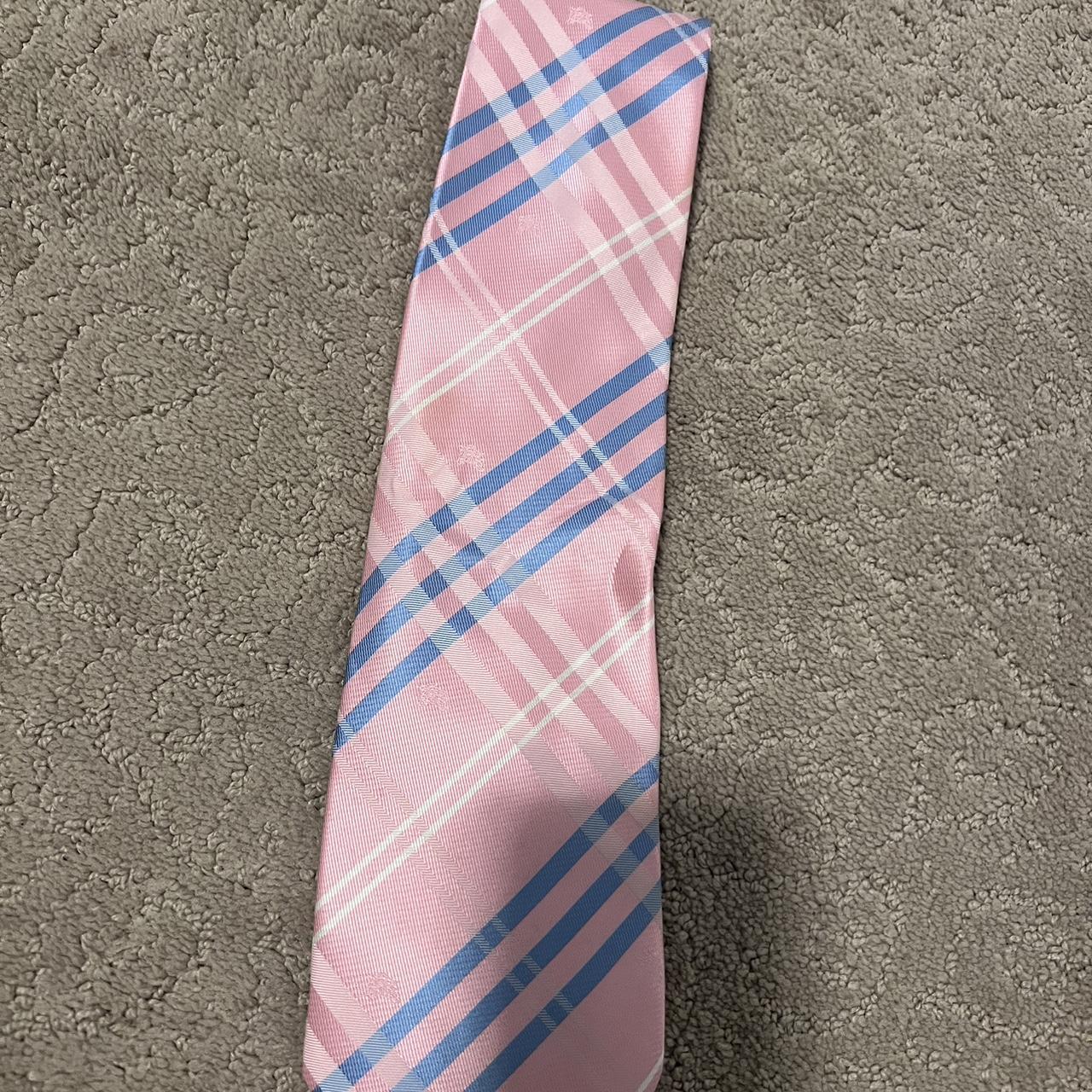 Burberry clearance tie pink