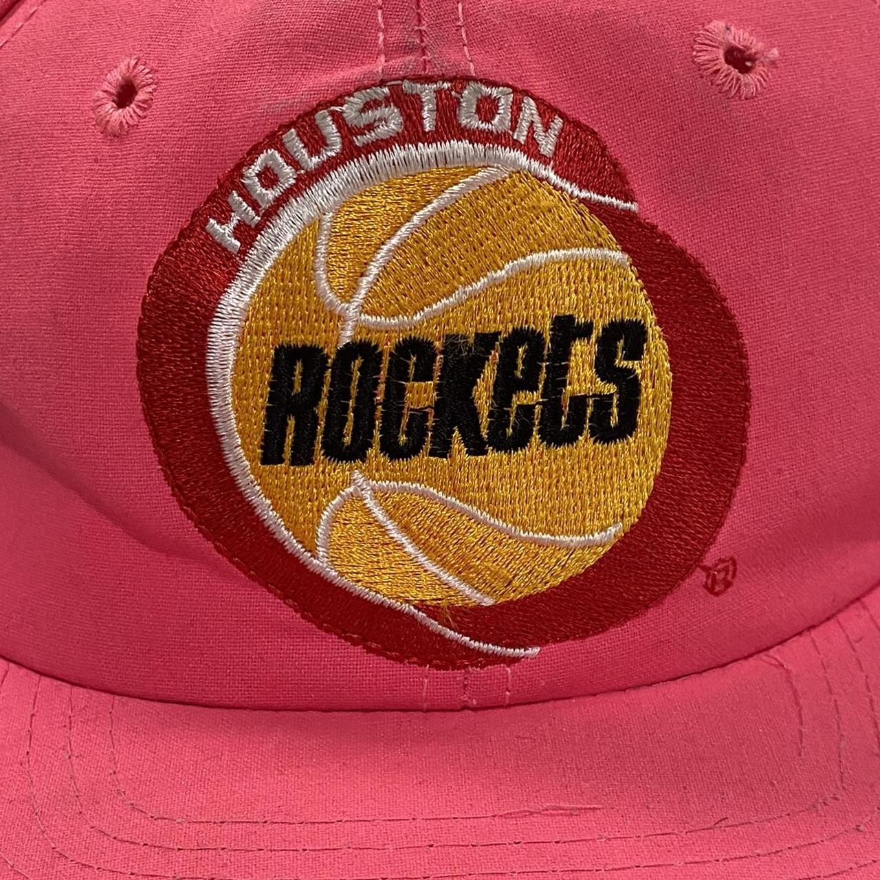 NBA Men's Pink and Red Hat (2)
