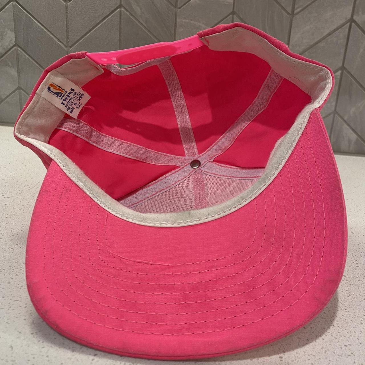 NBA Men's Pink and Red Hat (3)