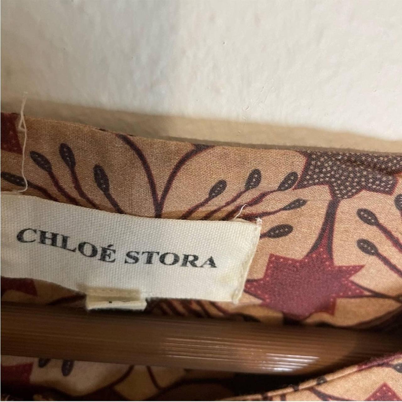 Chloé Stora Women's Brown and Tan Blouse (4)